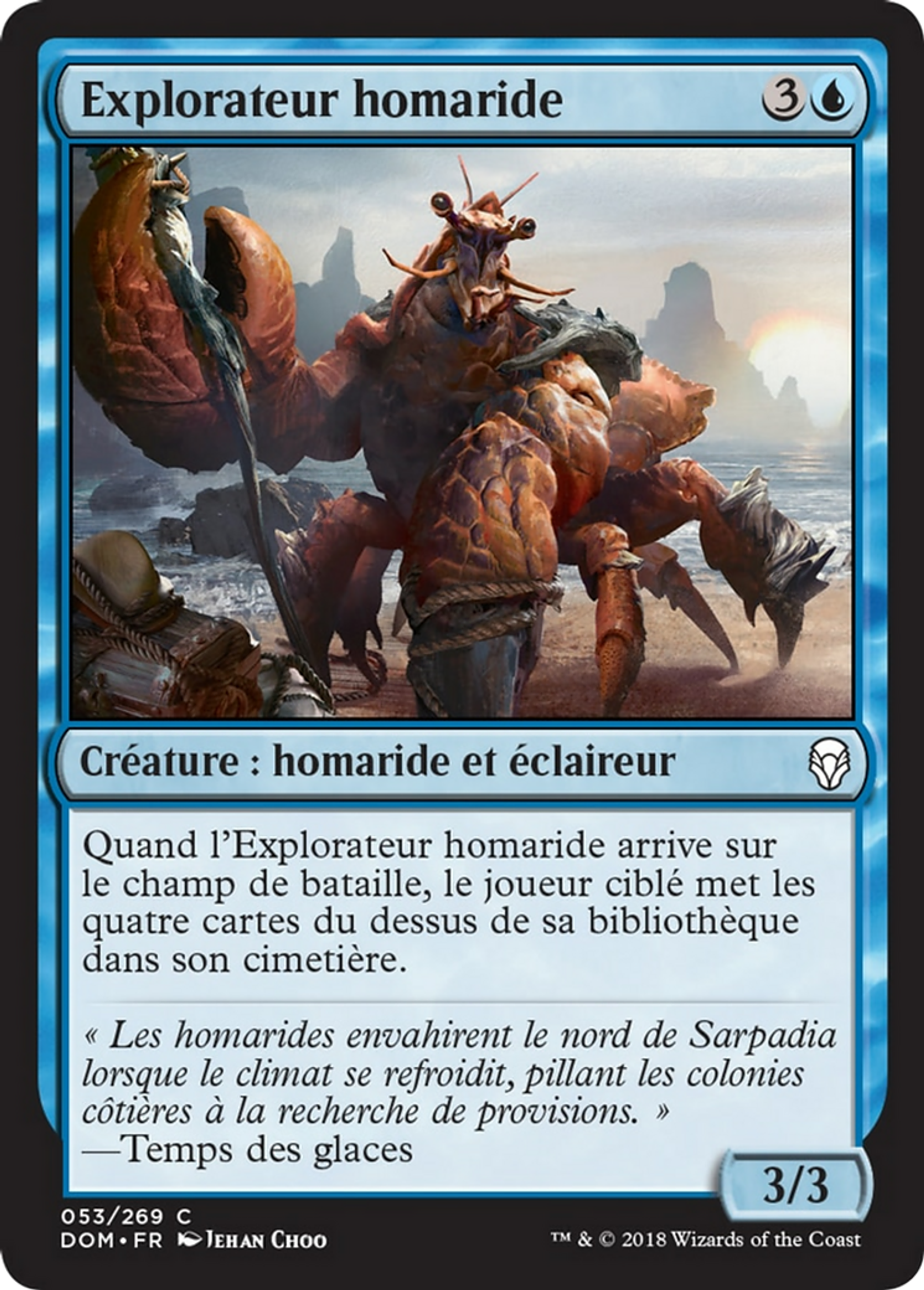 Explorateur homaride — Dominaria — Magic: The Gathering