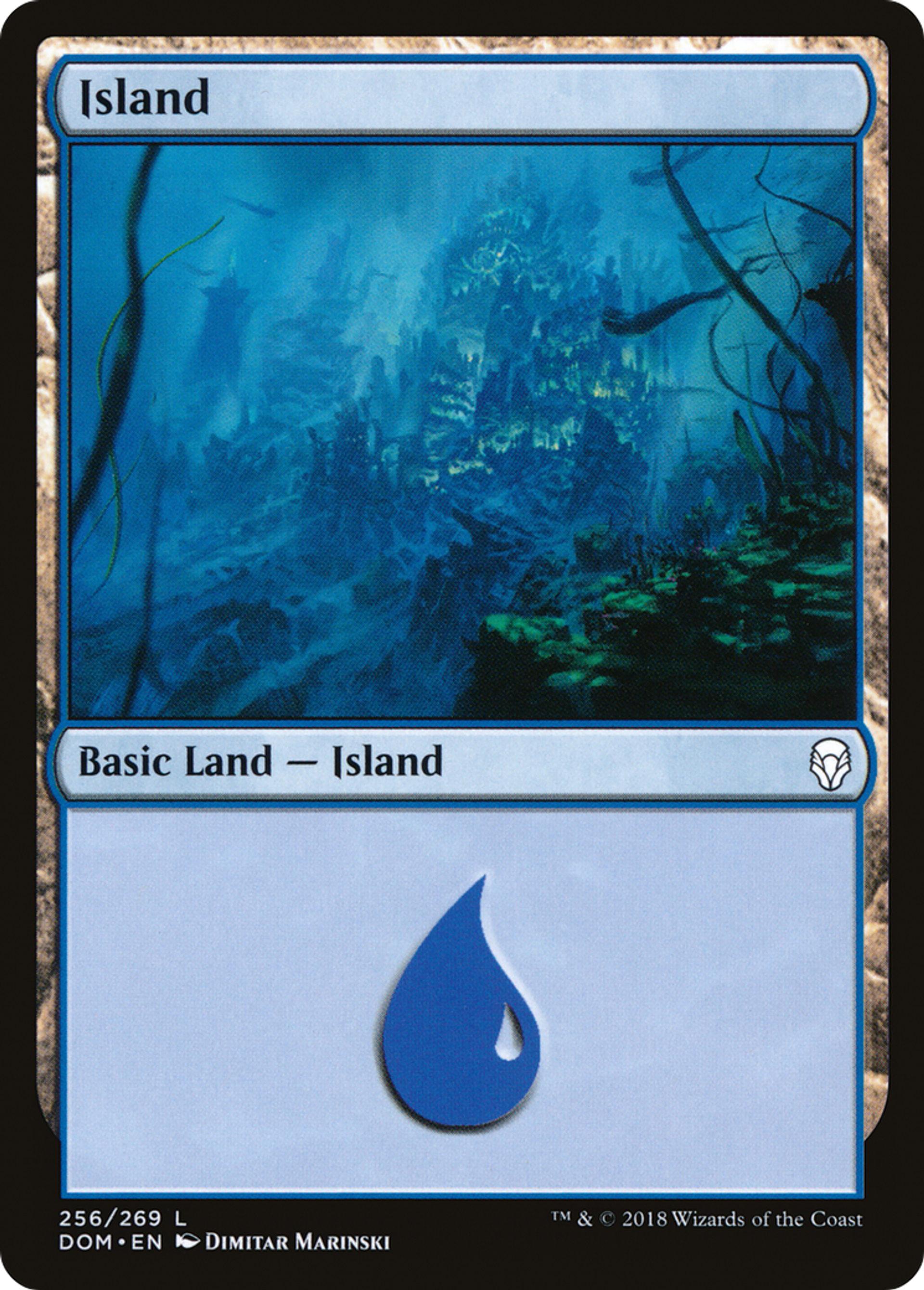 Island — Dominaria — Magic: The Gathering