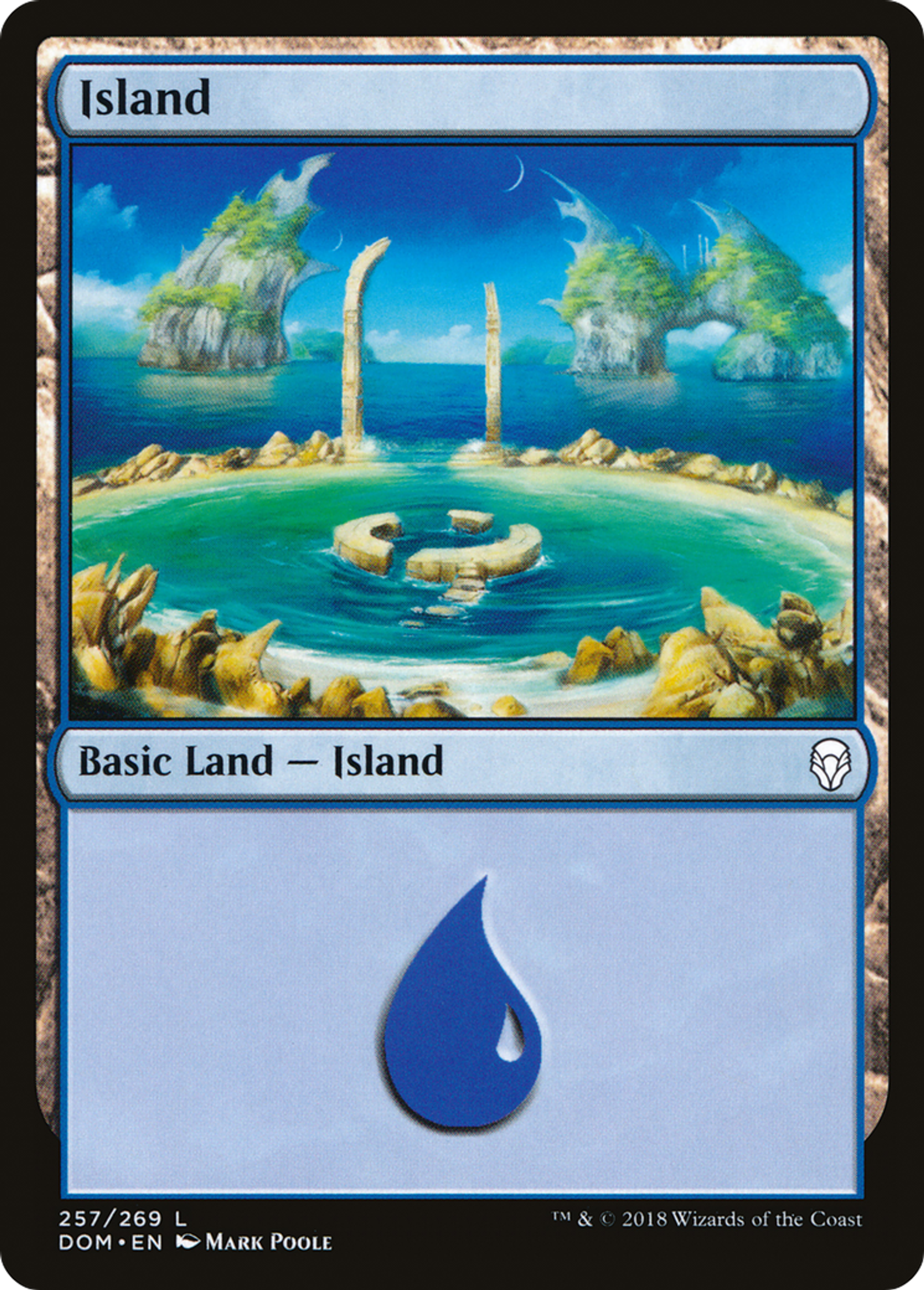 Island — Dominaria — Magic: The Gathering