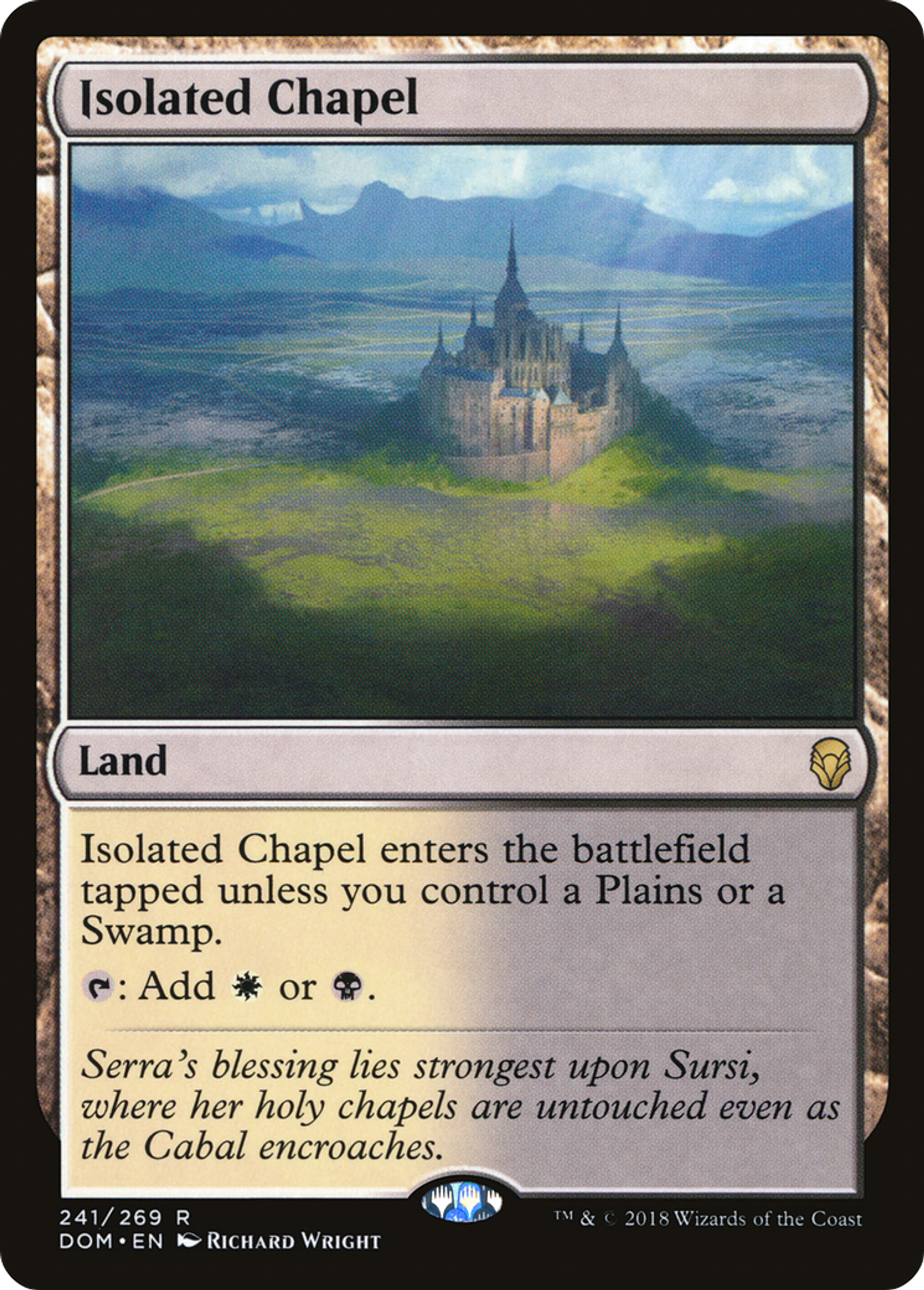 Isolated Chapel — Dominaria — Magic: The Gathering