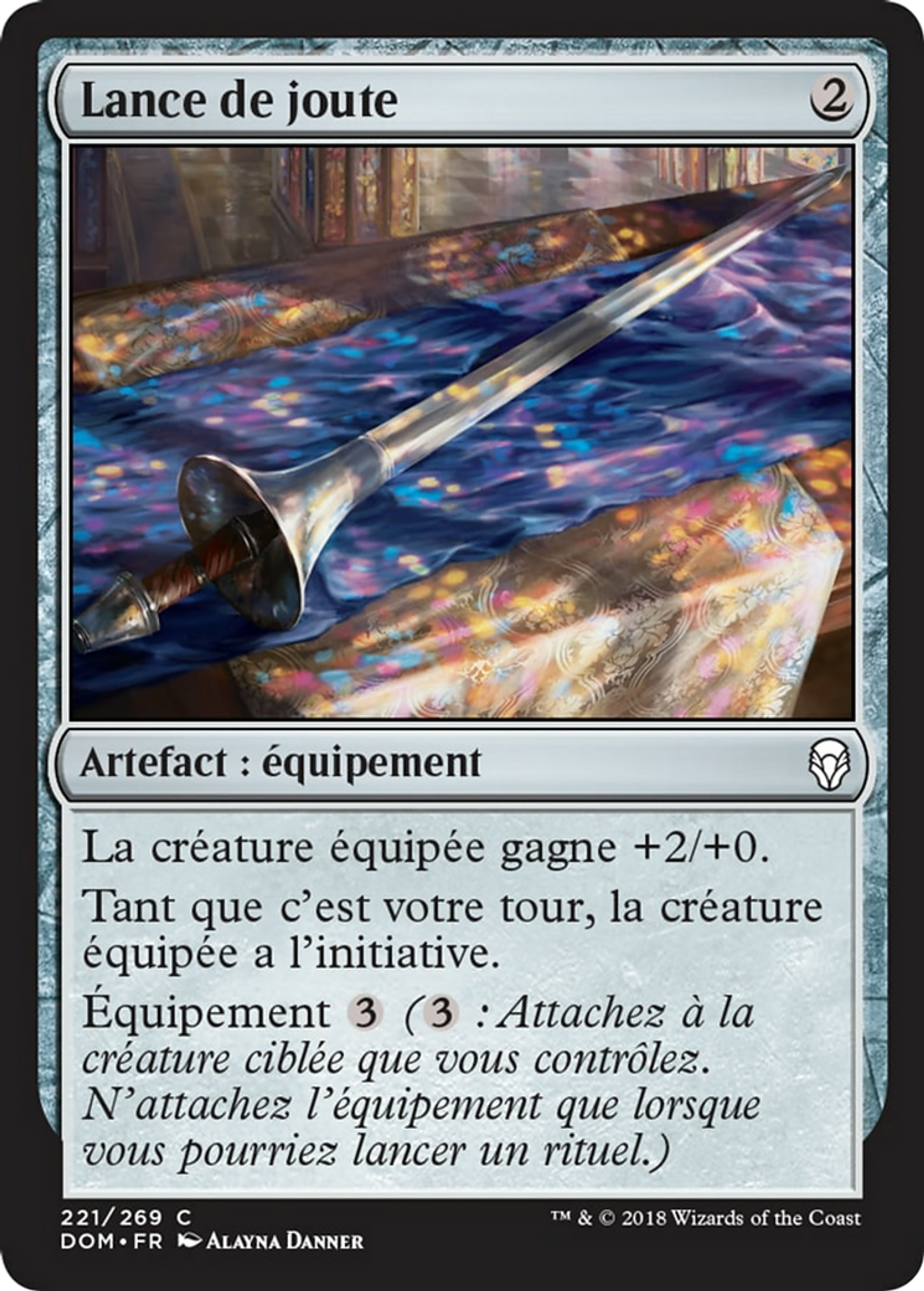Lance de joute — Dominaria — Magic: The Gathering