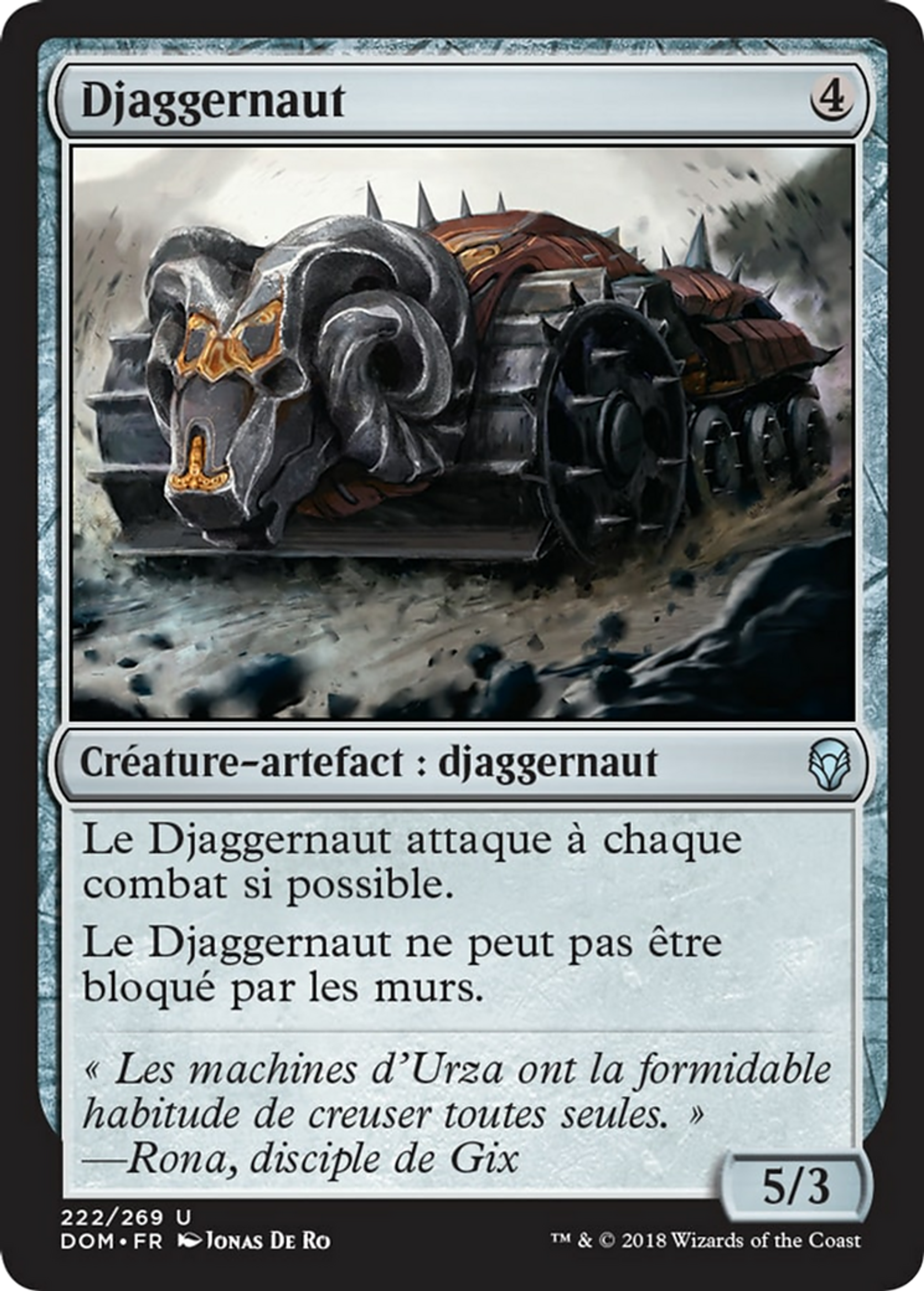 Djaggernaut — Dominaria — Magic: The Gathering
