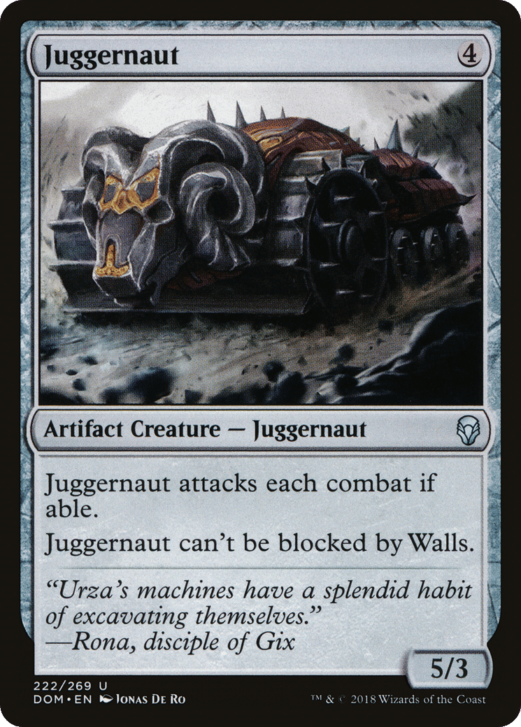 Juggernaut — Dominaria — Magic: The Gathering