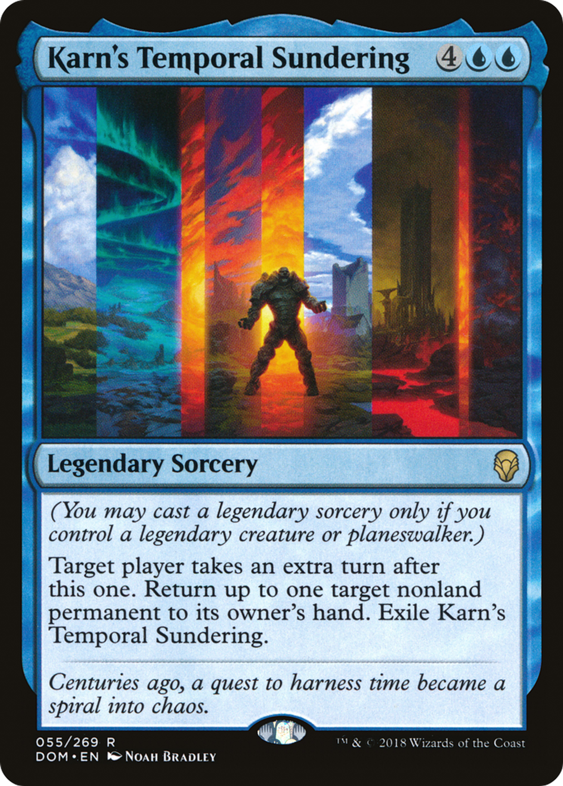 Karn's Temporal Sundering — Dominaria — Magic: The Gathering
