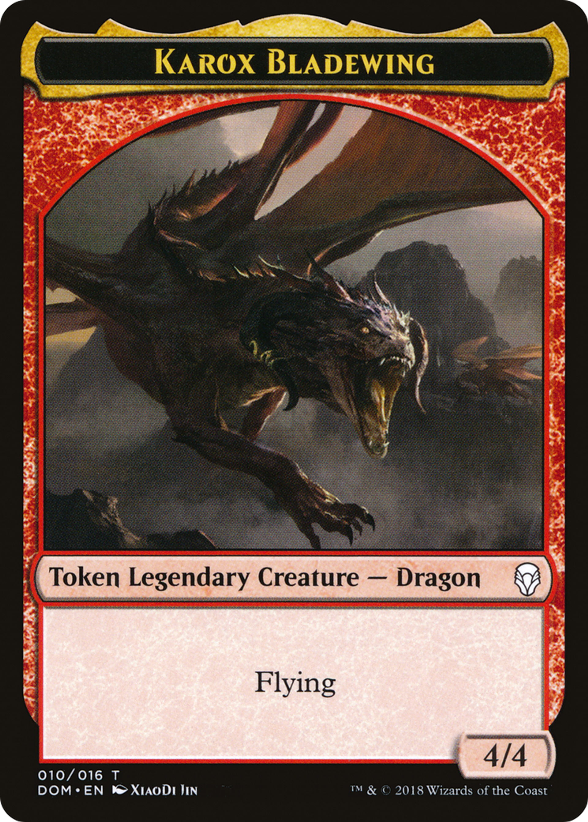 Karox Bladewing — Dominaria — Magic: The Gathering