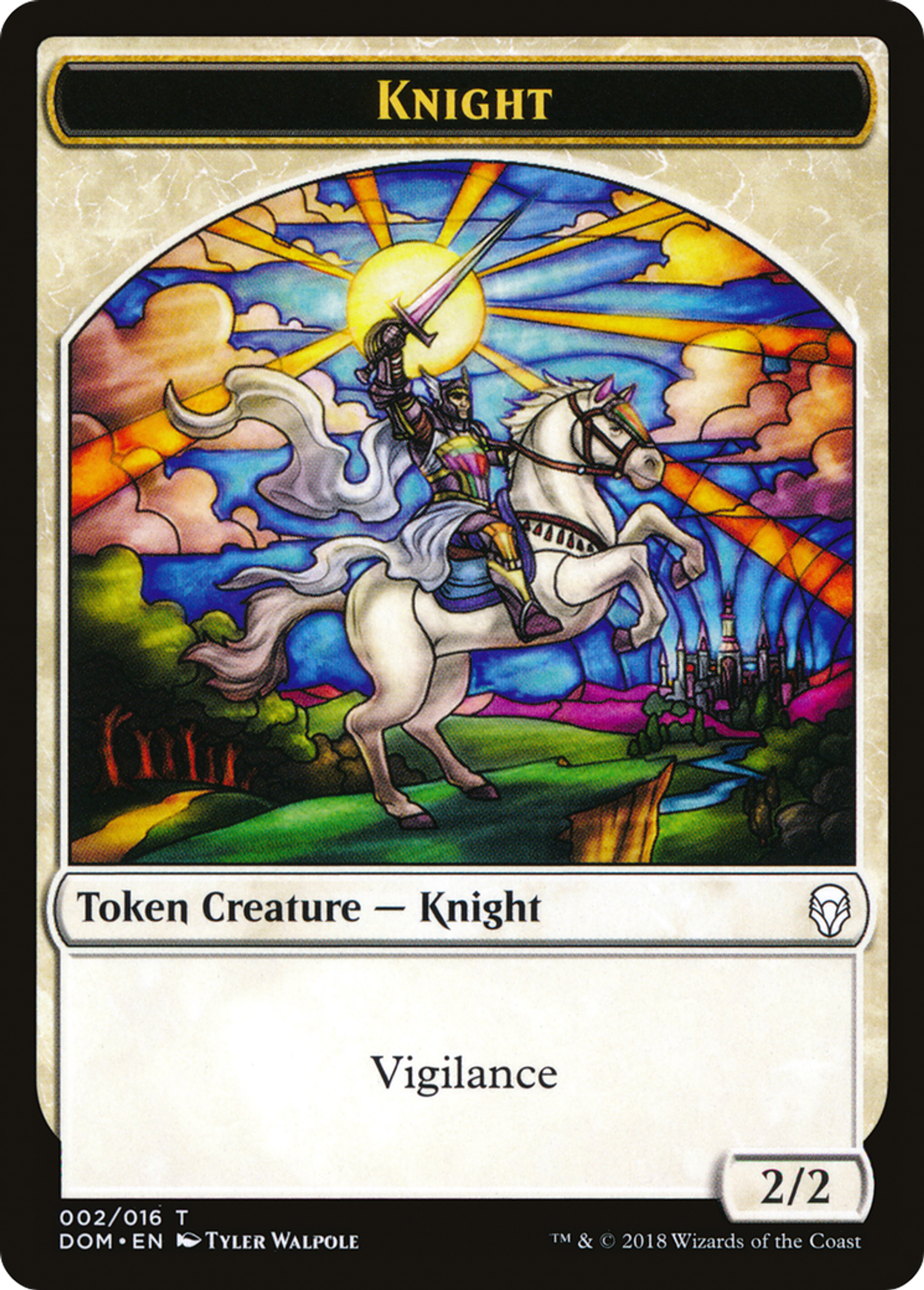 Knight — Dominaria — Magic: The Gathering