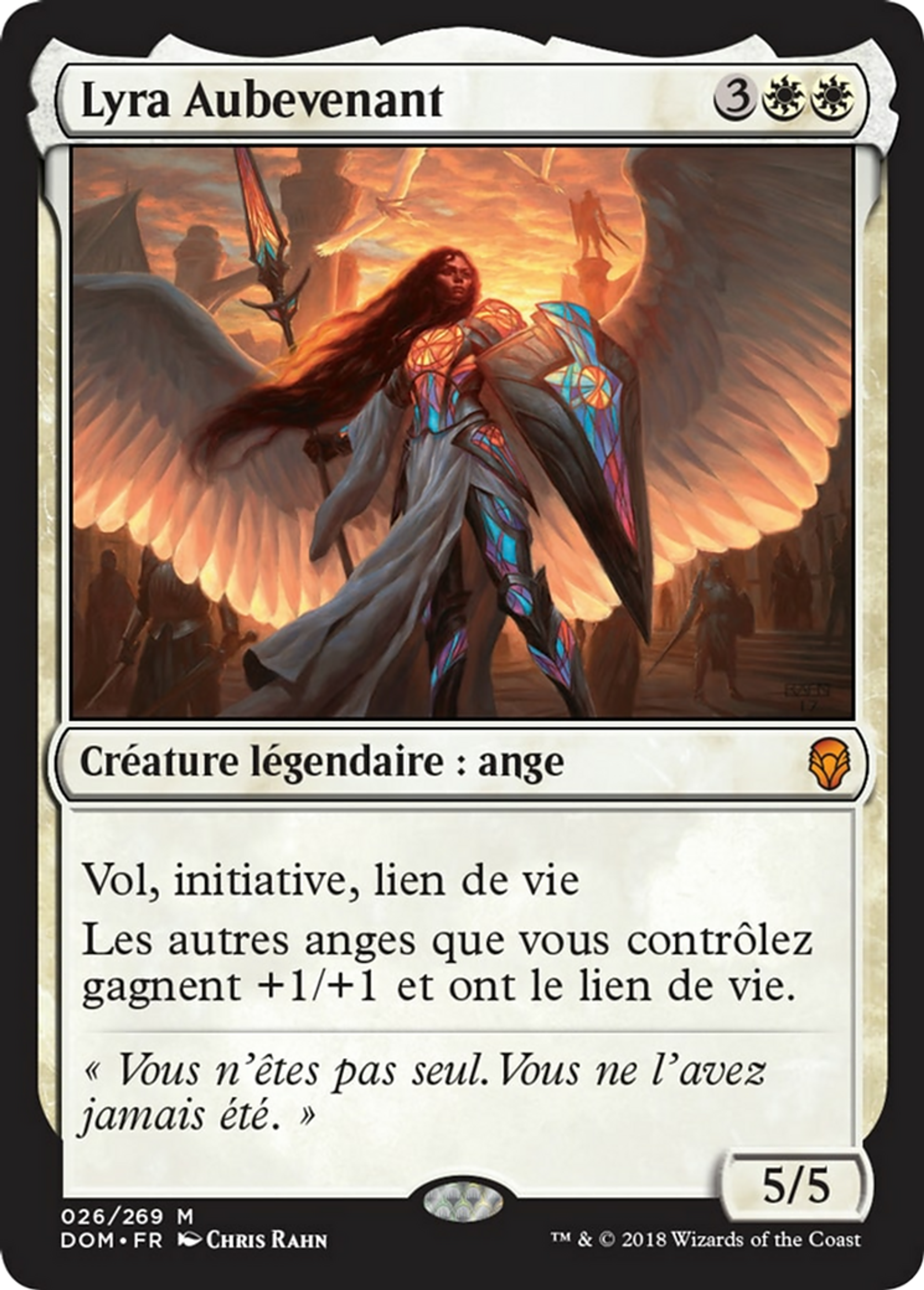 Lyra Aubevenant — Dominaria — Magic: The Gathering