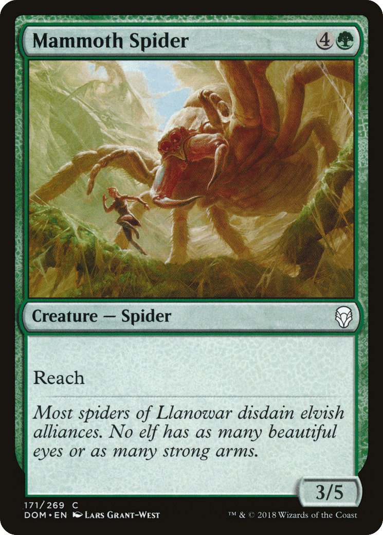 Mammoth Spider — Dominaria — Magic: The Gathering