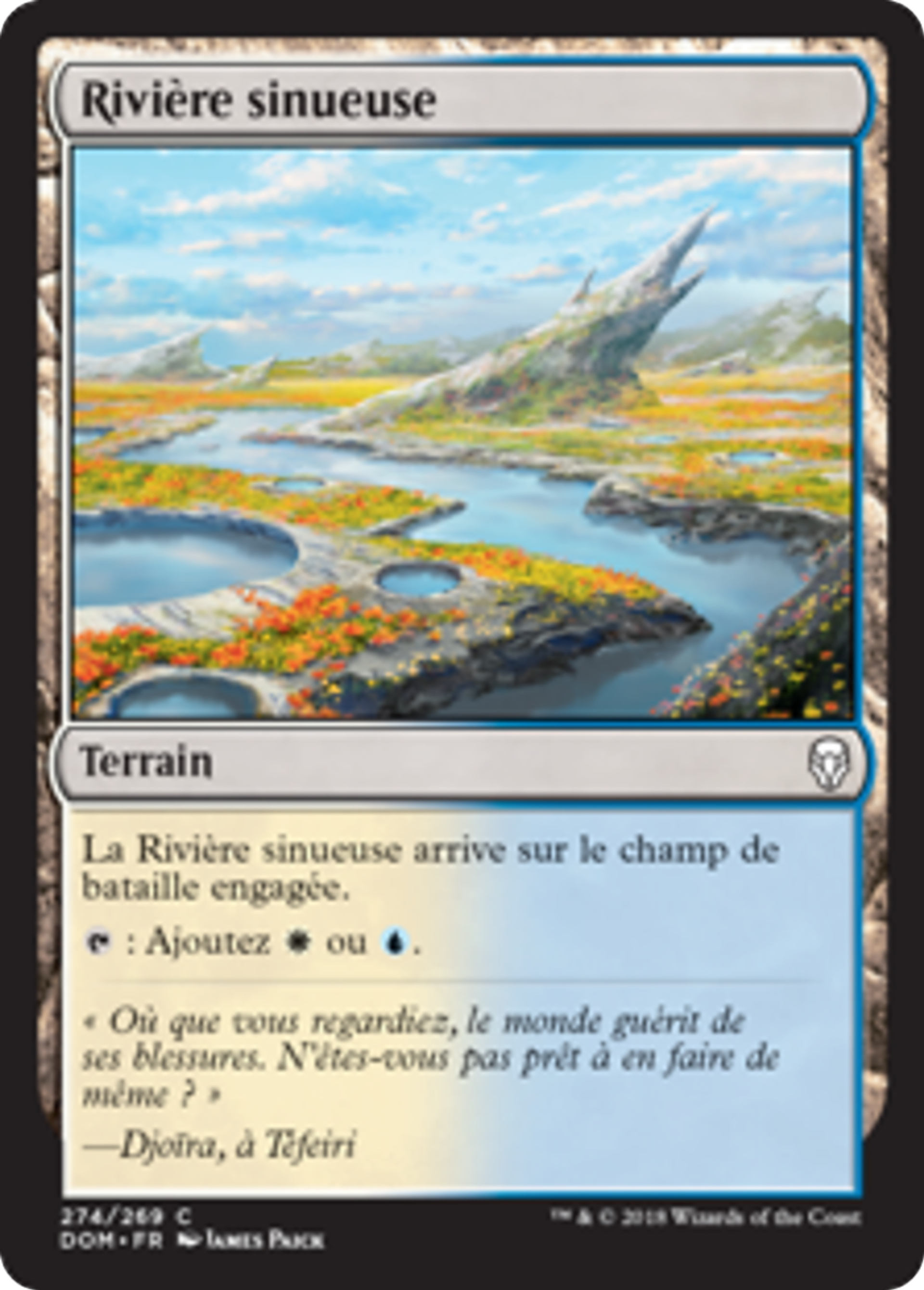 Rivière sinueuse — Dominaria — Magic: The Gathering