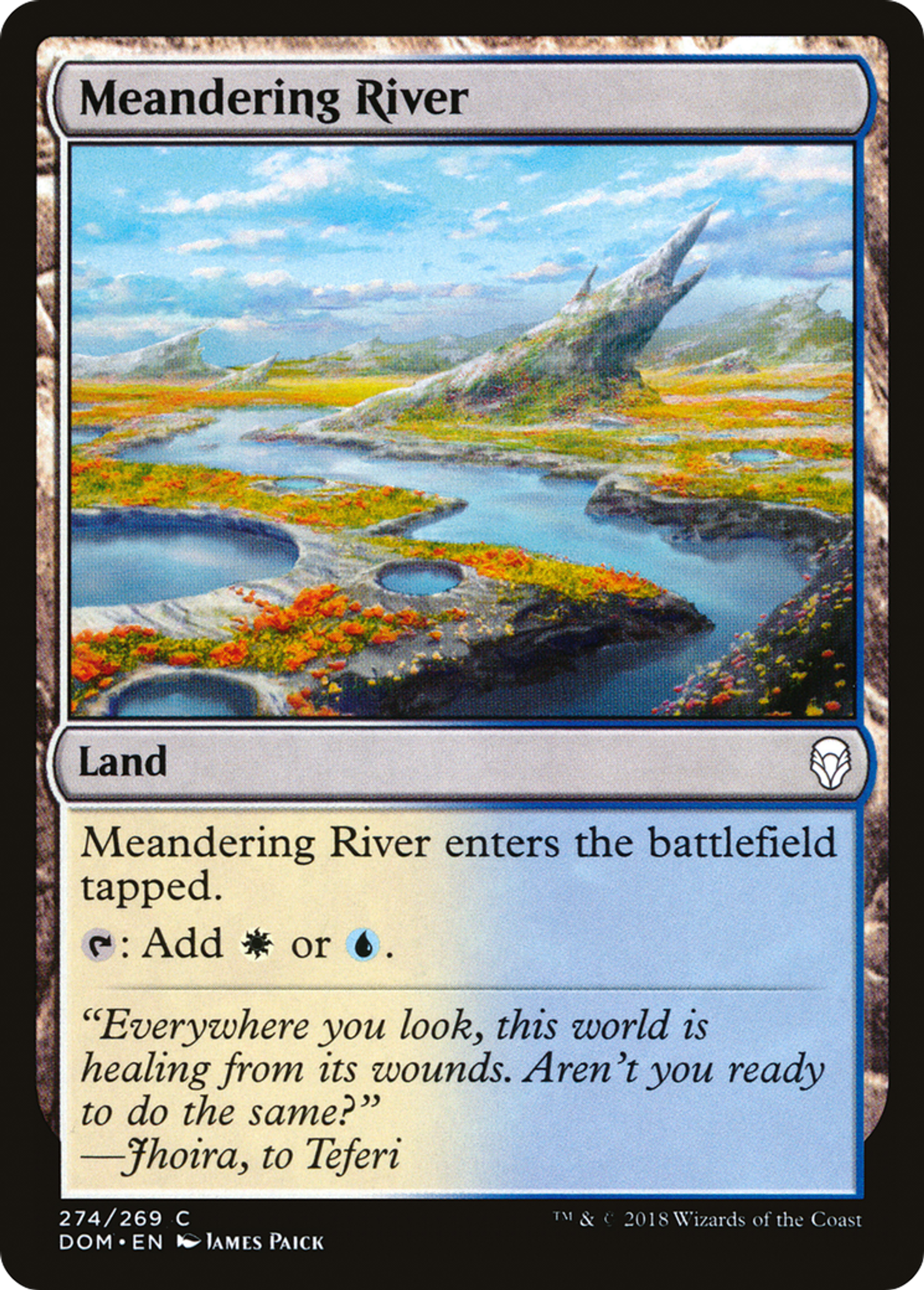 Meandering River — Dominaria — Magic: The Gathering