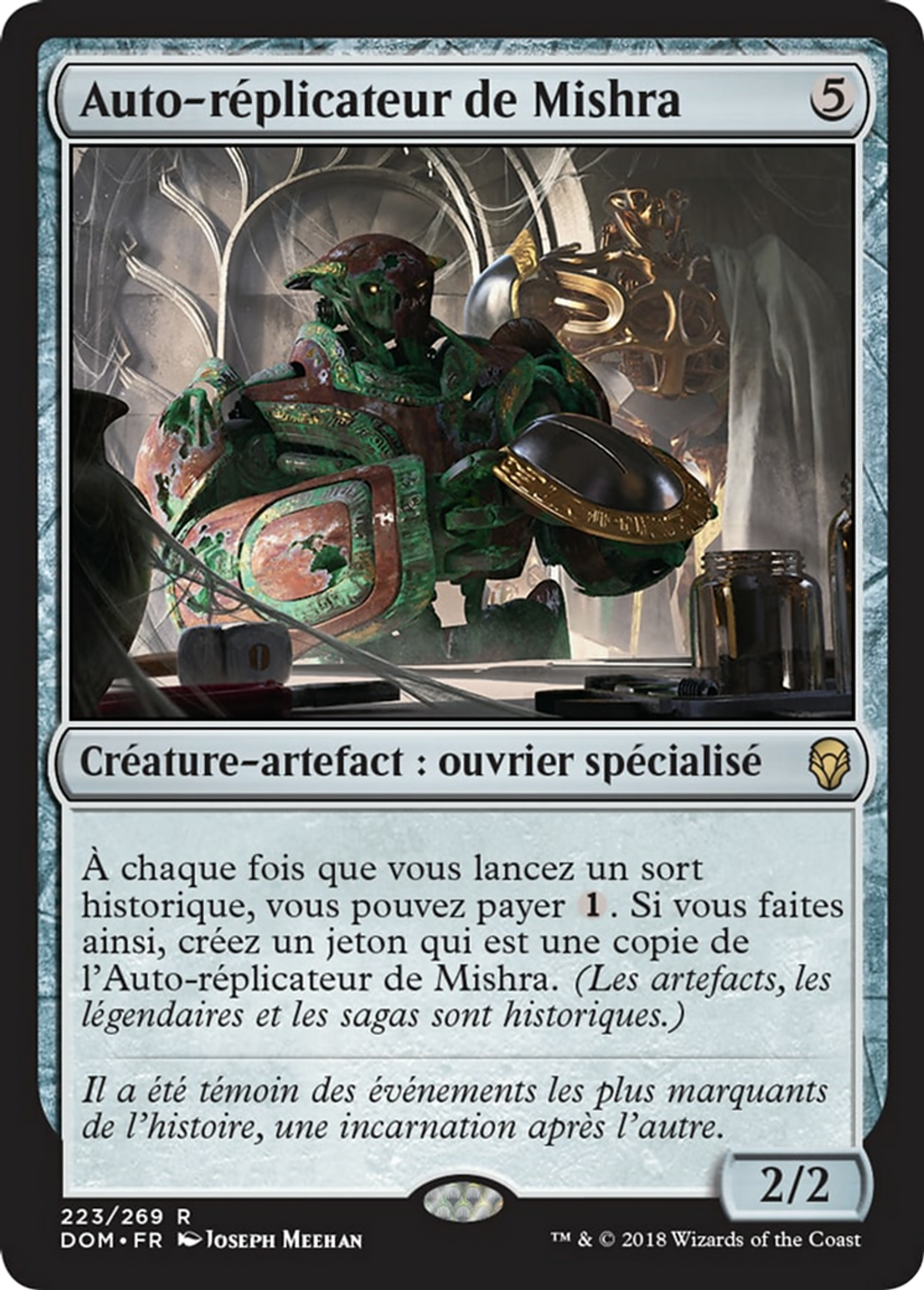 Auto-réplicateur de Mishra — Dominaria — Magic: The Gathering