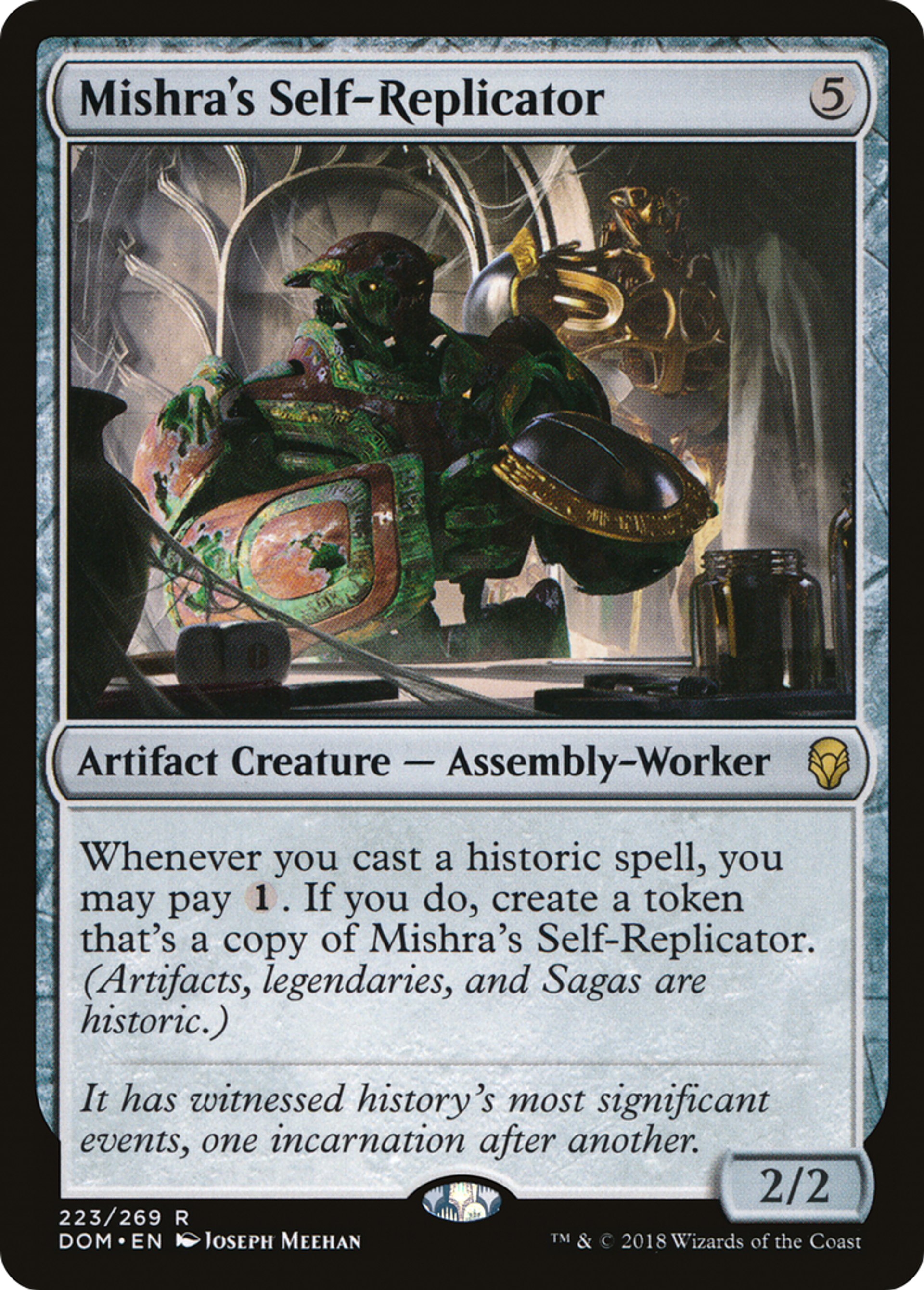 Mishra's Self-Replicator — Dominaria — Magic: The Gathering