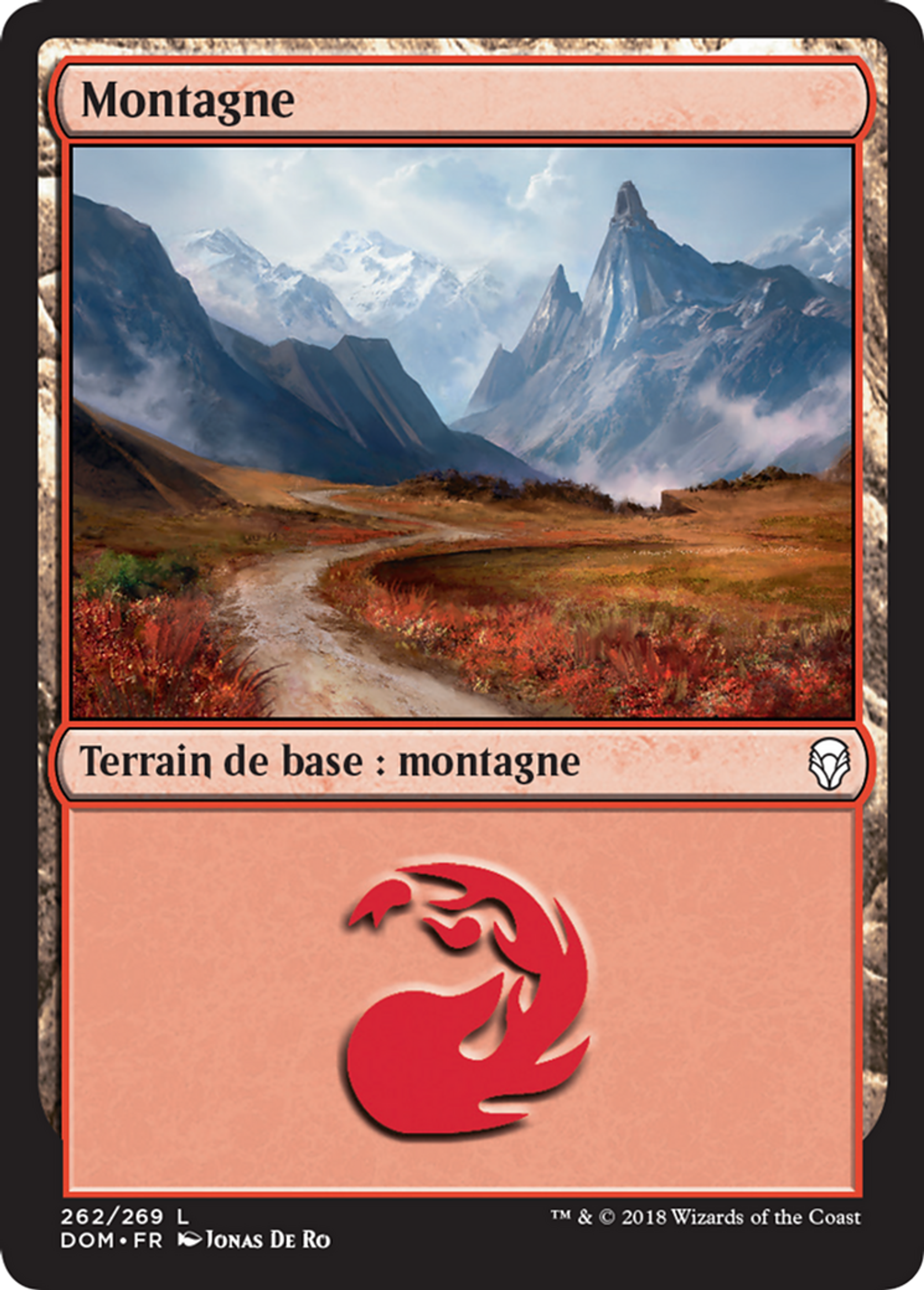 Montagne — Dominaria — Magic: The Gathering