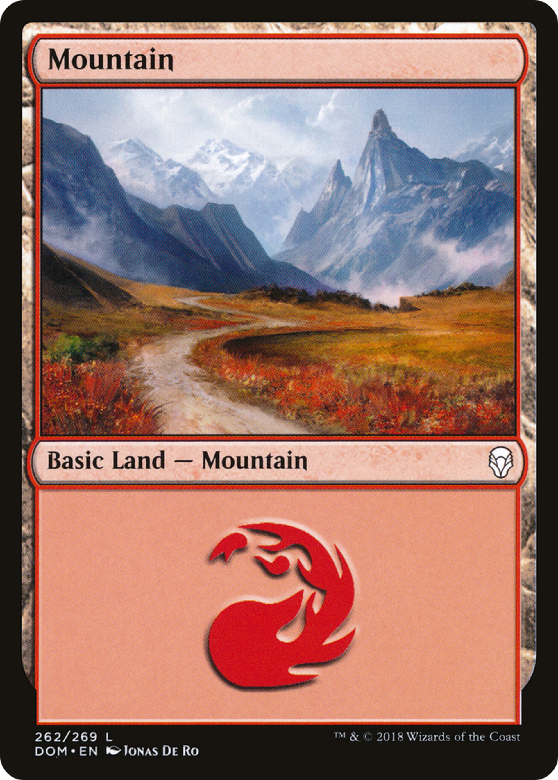 Mountain — Dominaria — Magic: The Gathering