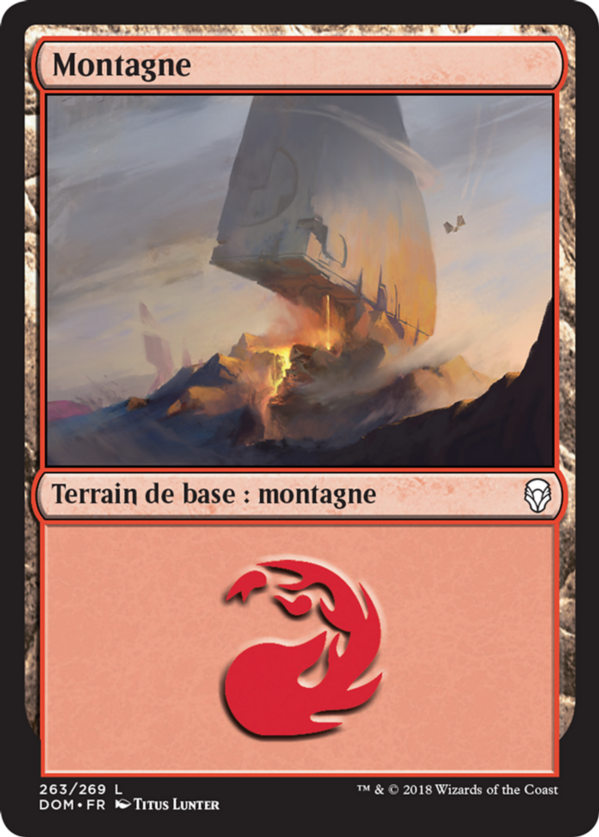 Montagne — Dominaria — Magic: The Gathering