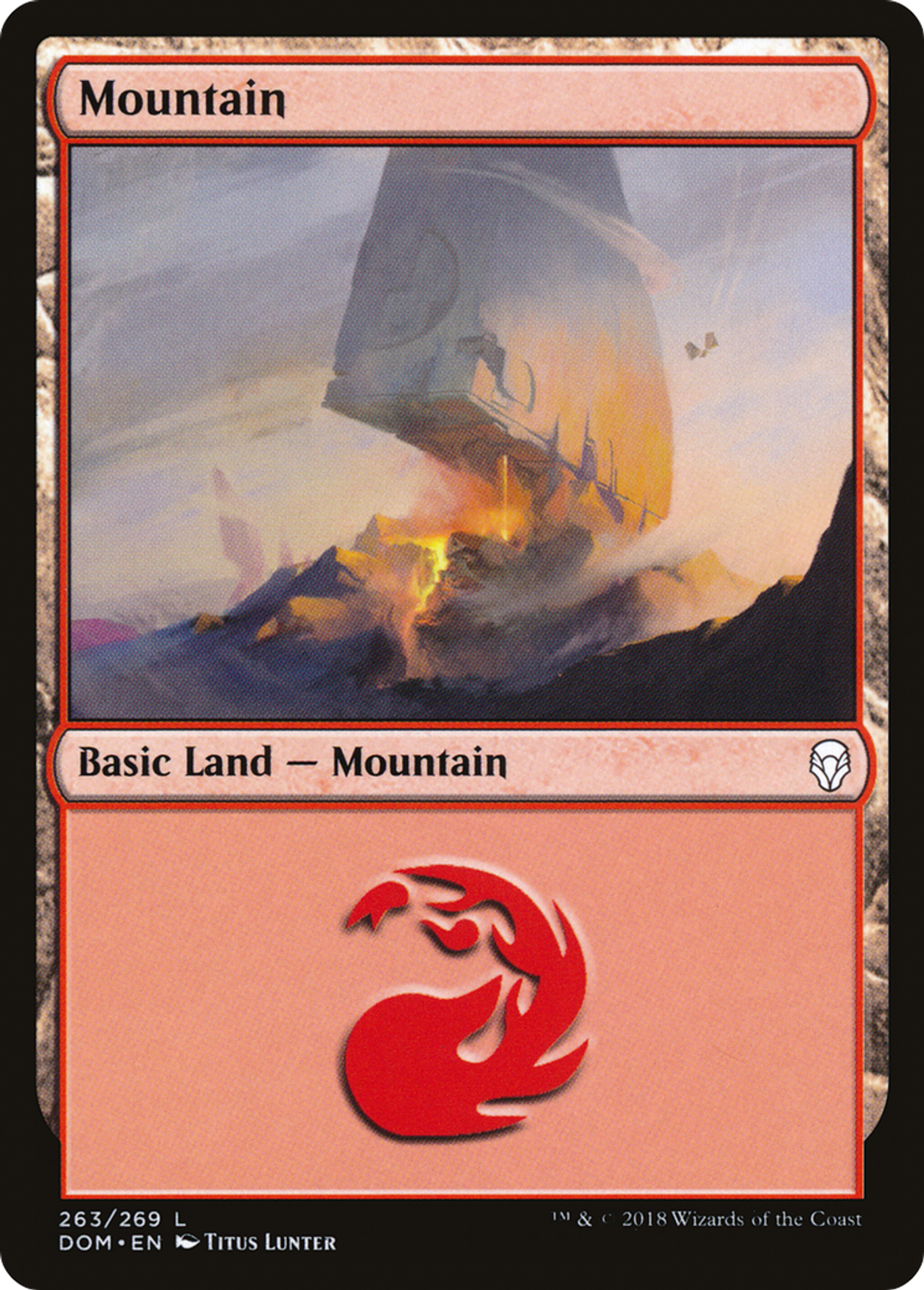 Mountain — Dominaria — Magic: The Gathering