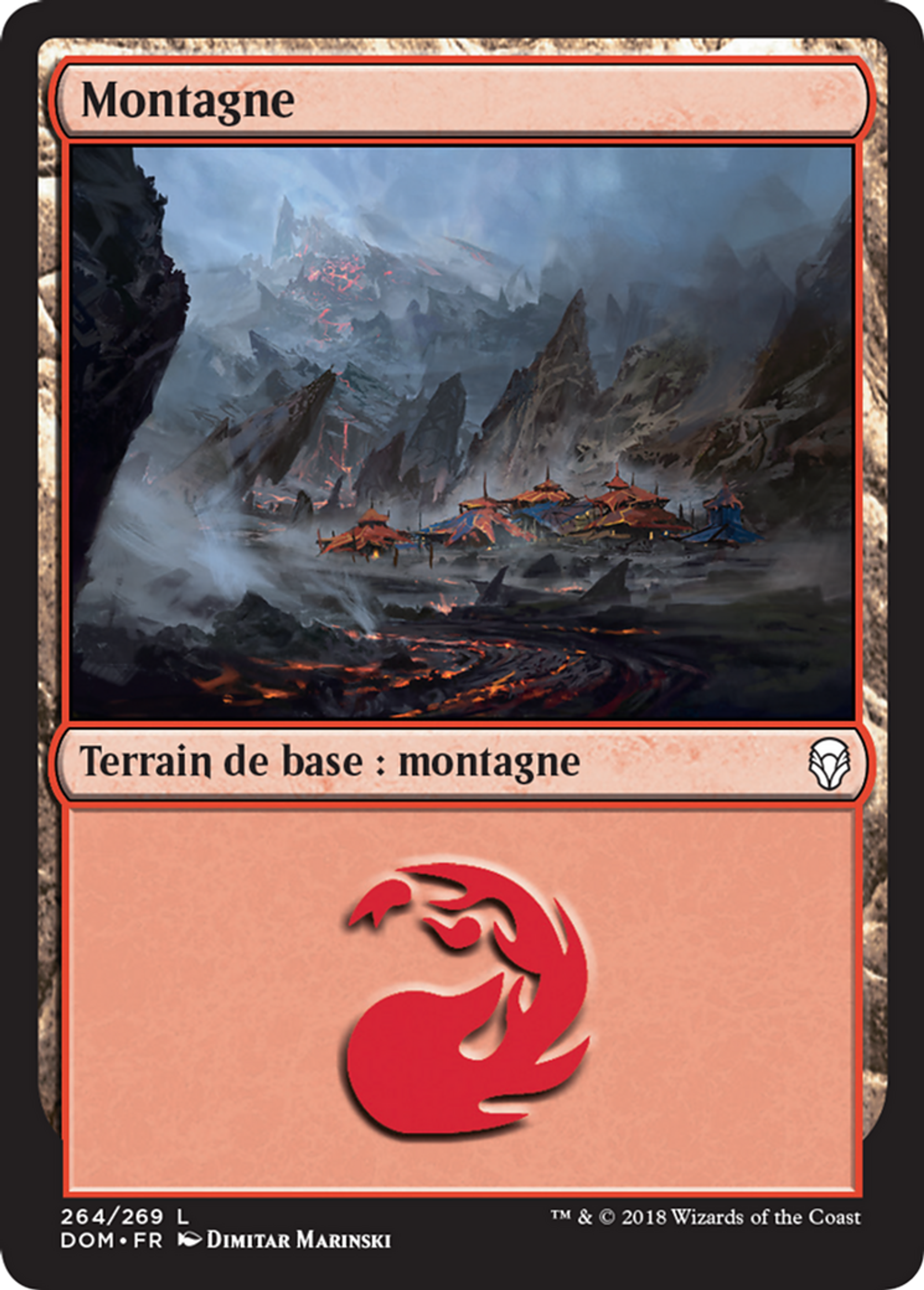 Montagne — Dominaria — Magic: The Gathering