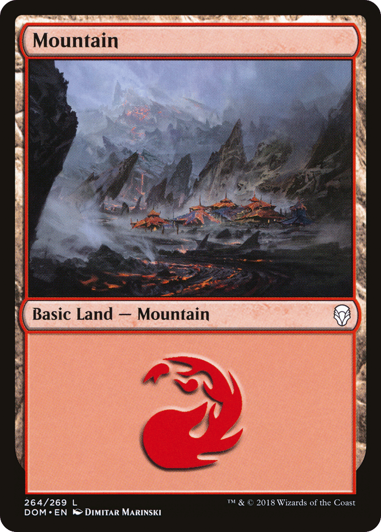 Mountain — Dominaria — Magic: The Gathering