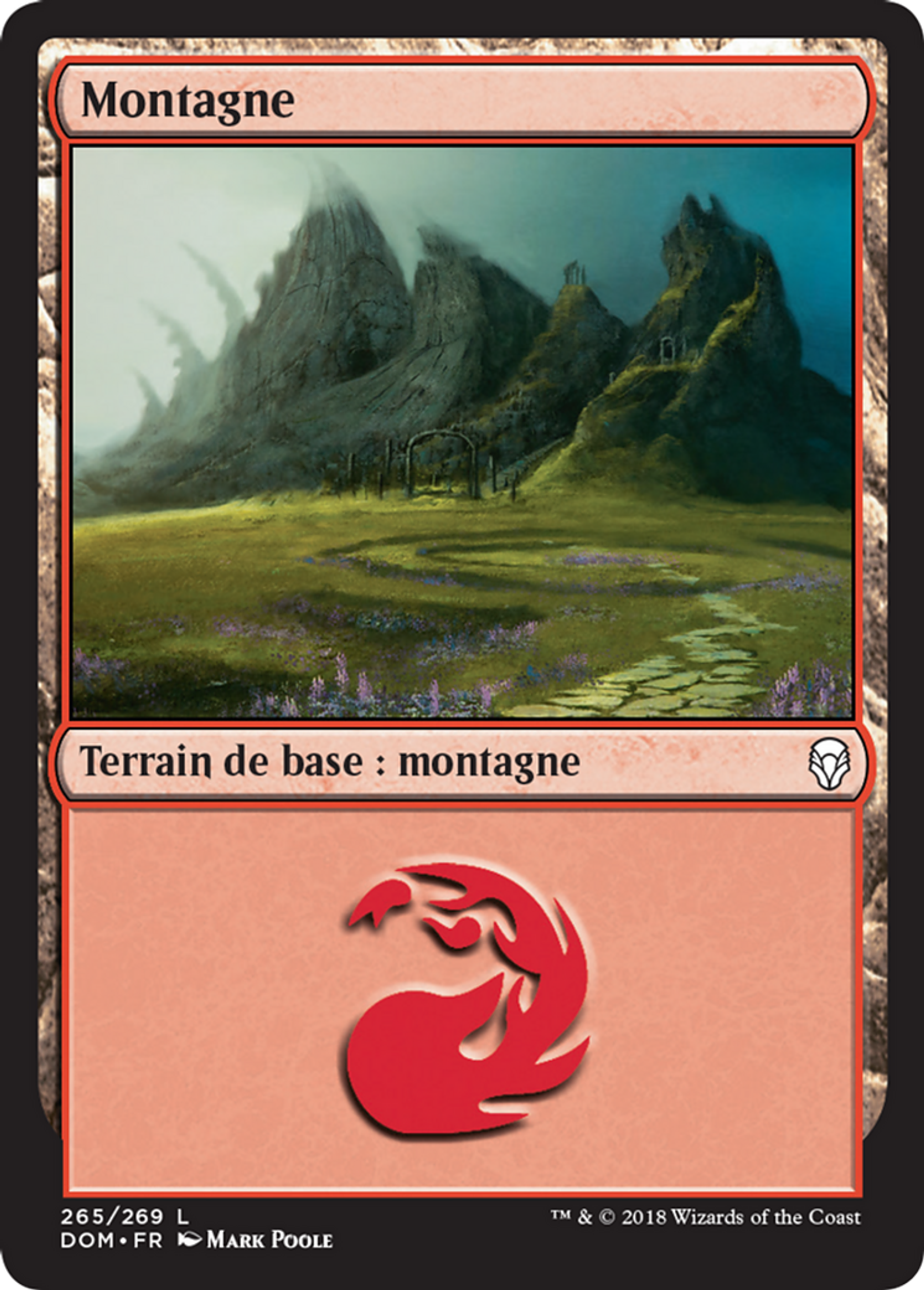 Montagne — Dominaria — Magic: The Gathering