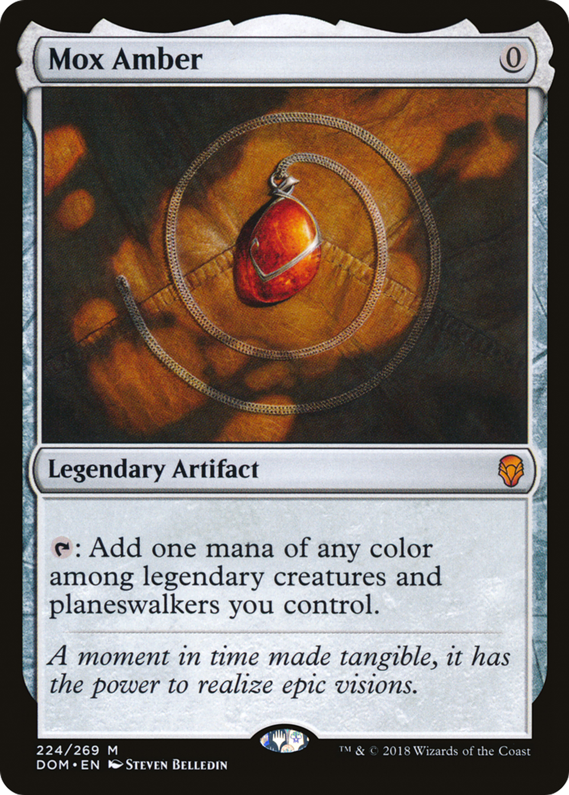 Mox Amber — Dominaria — Magic: The Gathering