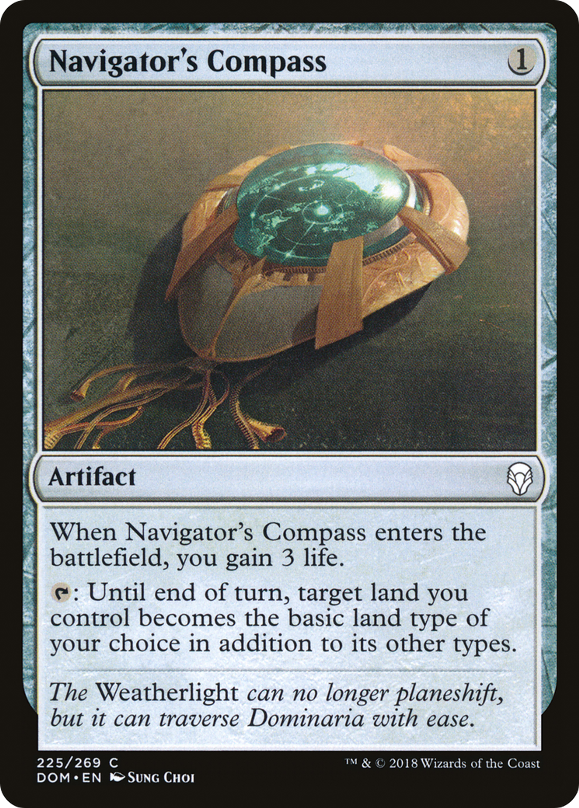 Navigator's Compass — Dominaria — Magic: The Gathering