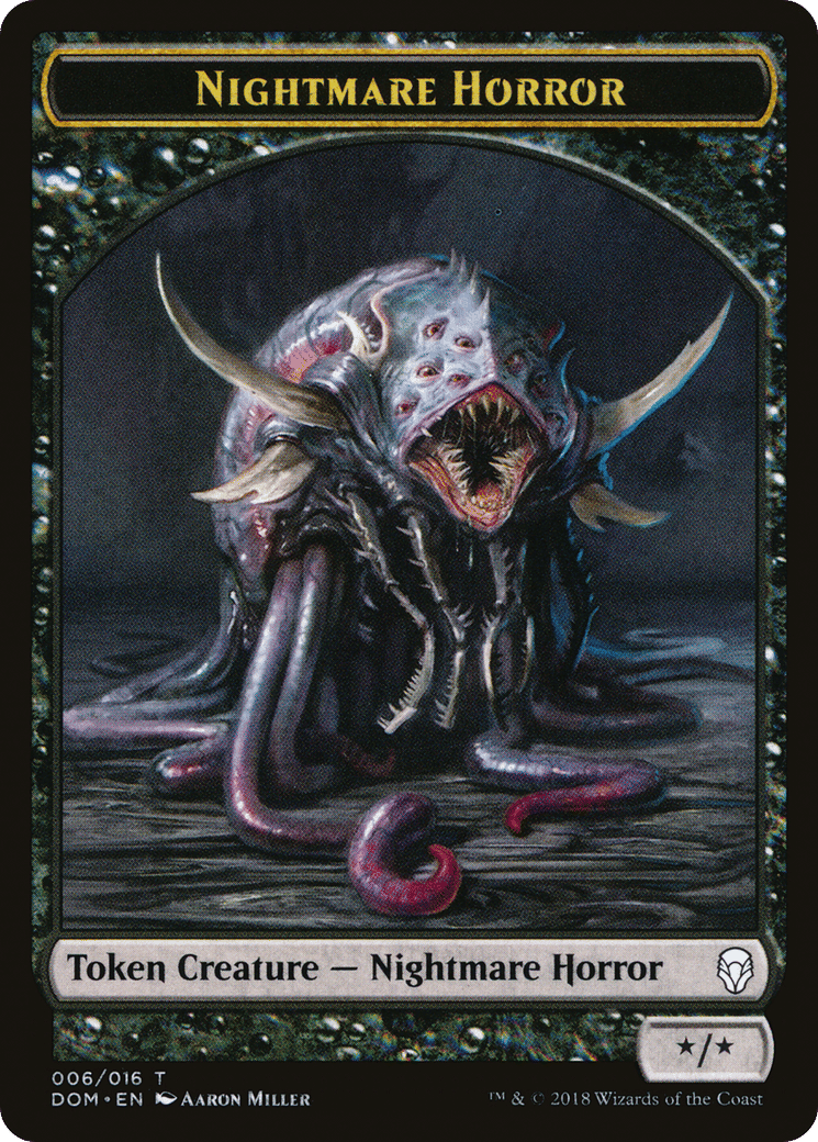 Nightmare Horror — Dominaria — Magic: The Gathering