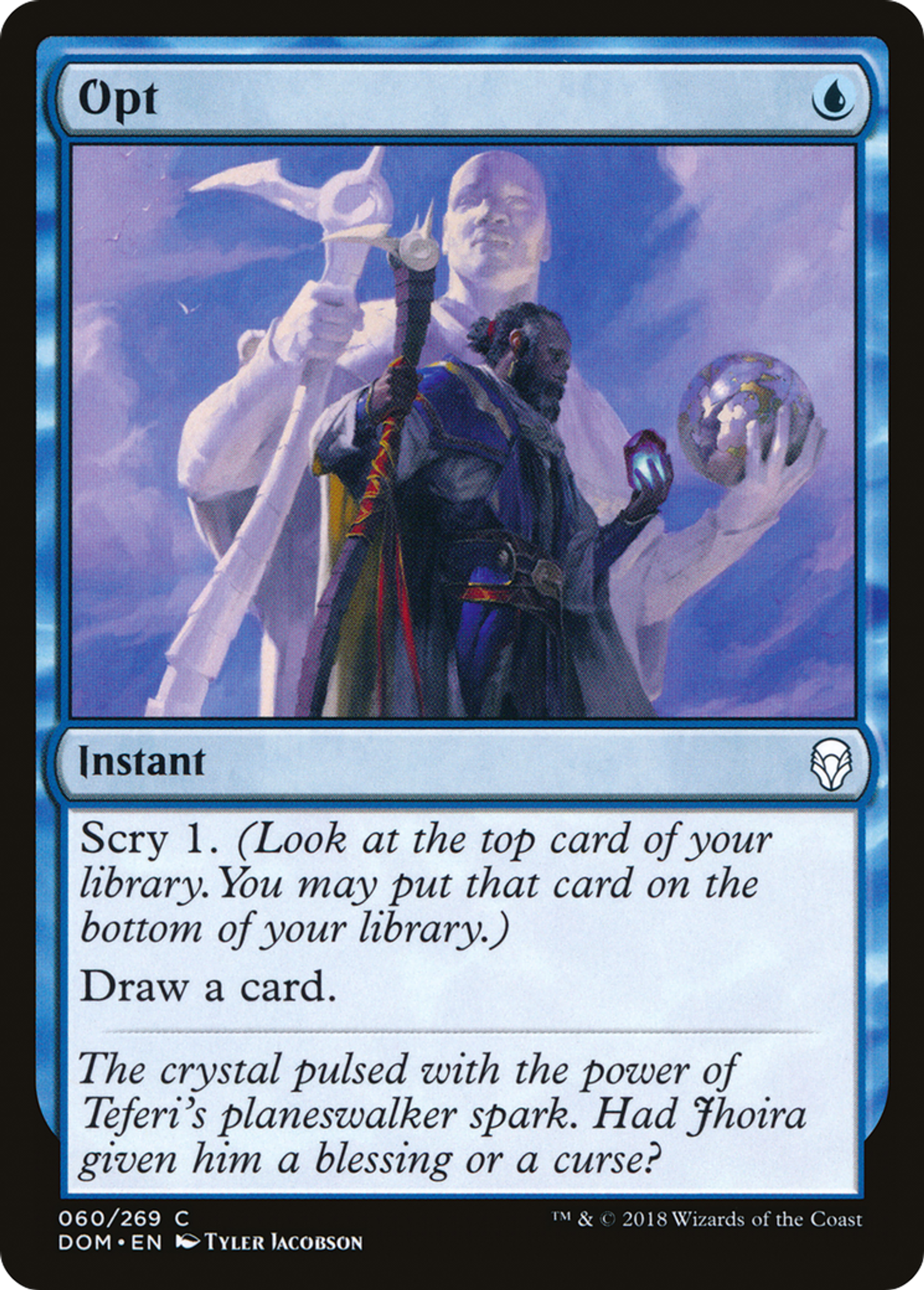 Opt — Dominaria — Magic: The Gathering
