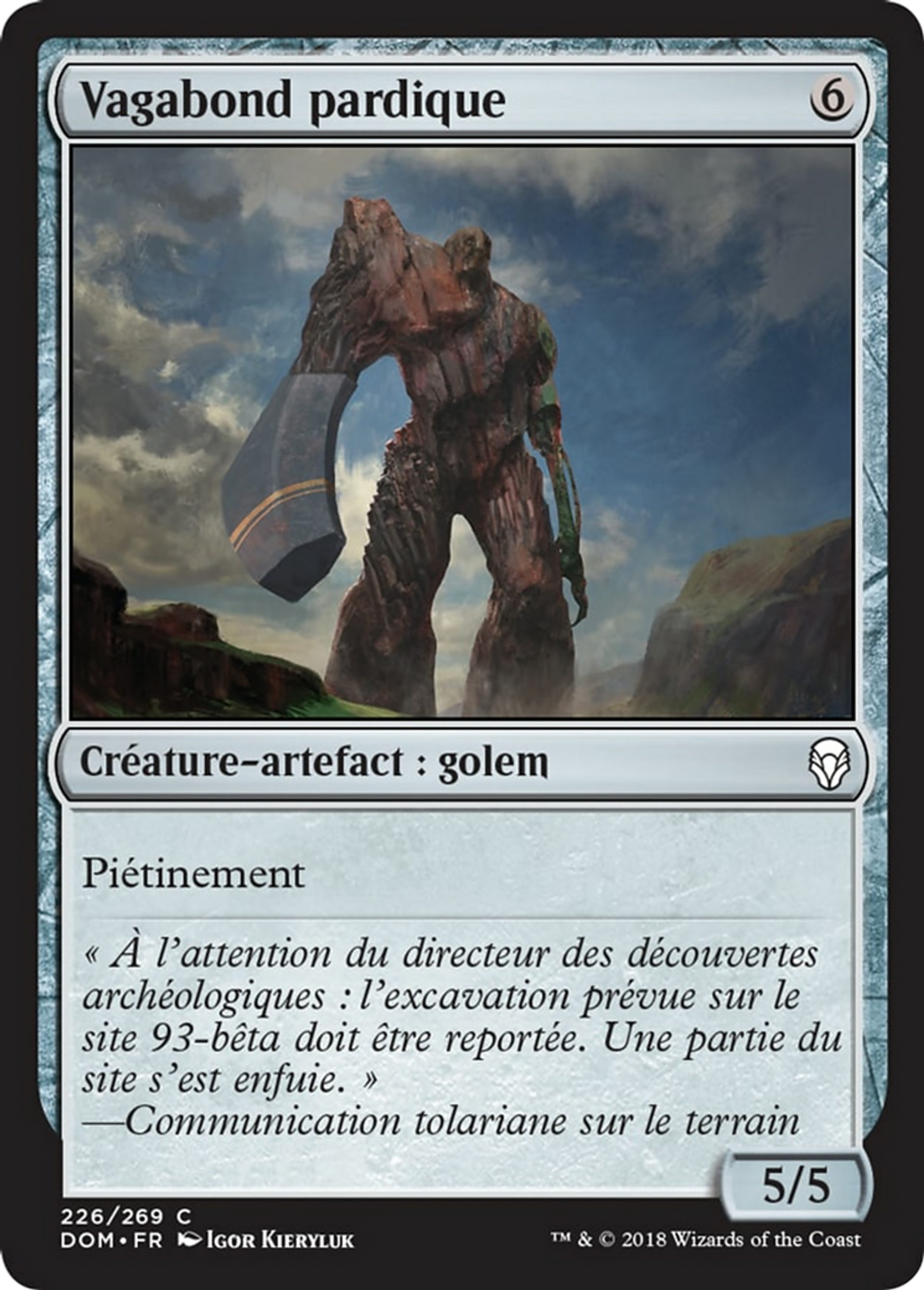 Vagabond pardique — Dominaria — Magic: The Gathering