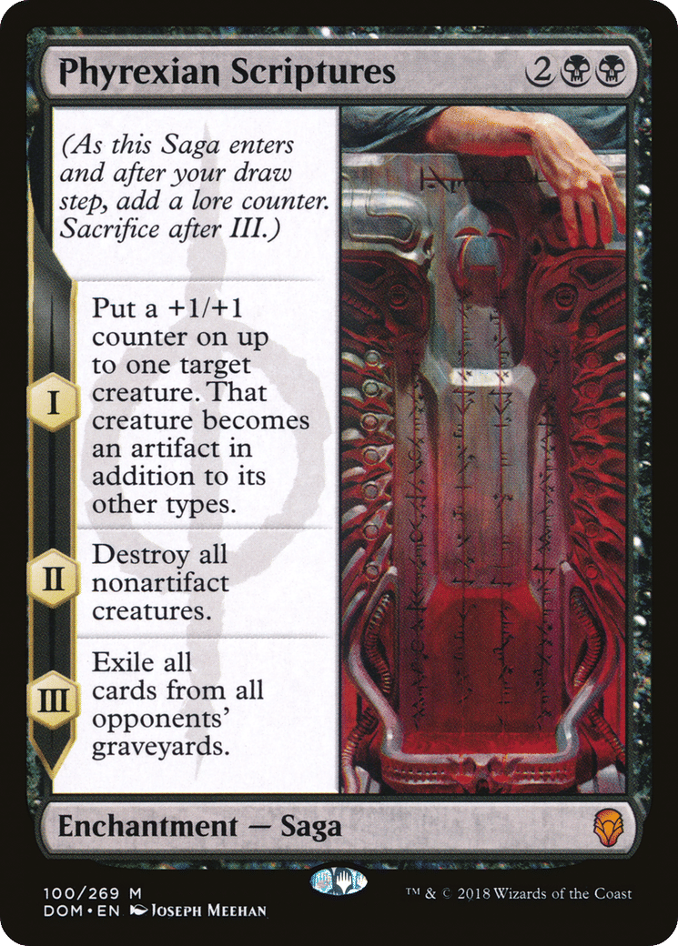 Phyrexian Scriptures — Dominaria — Magic: The Gathering