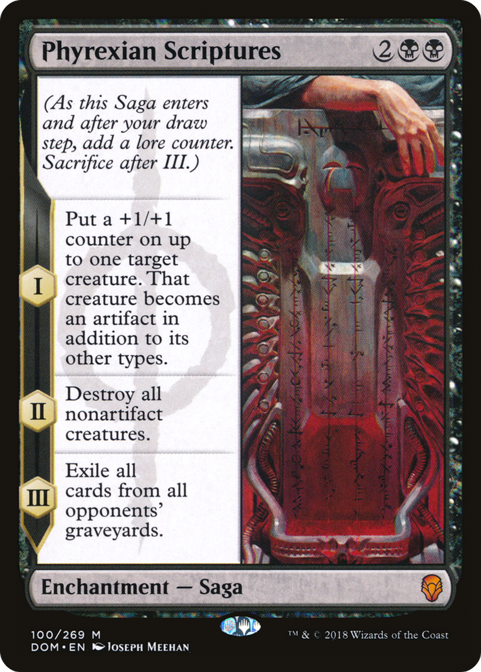 Phyrexian Scriptures — Dominaria — Magic: The Gathering