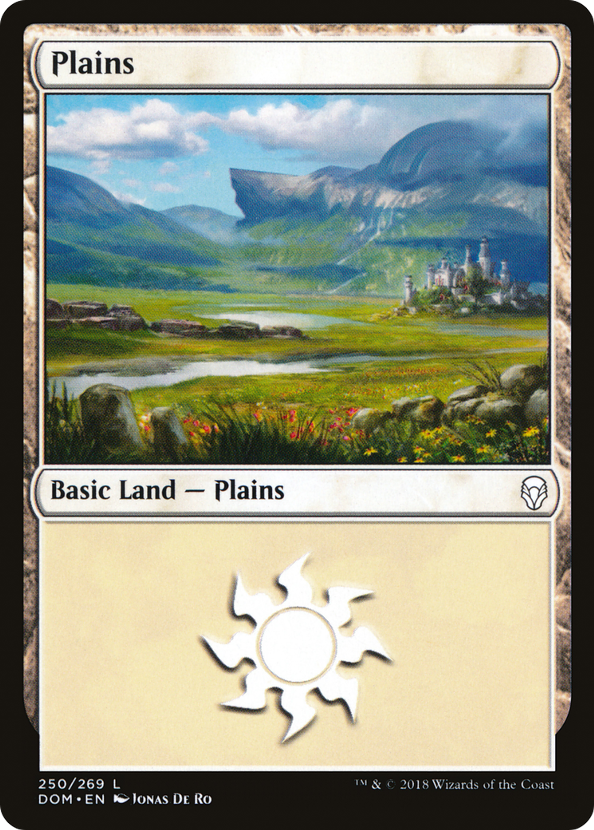 Plains — Dominaria — Magic: The Gathering