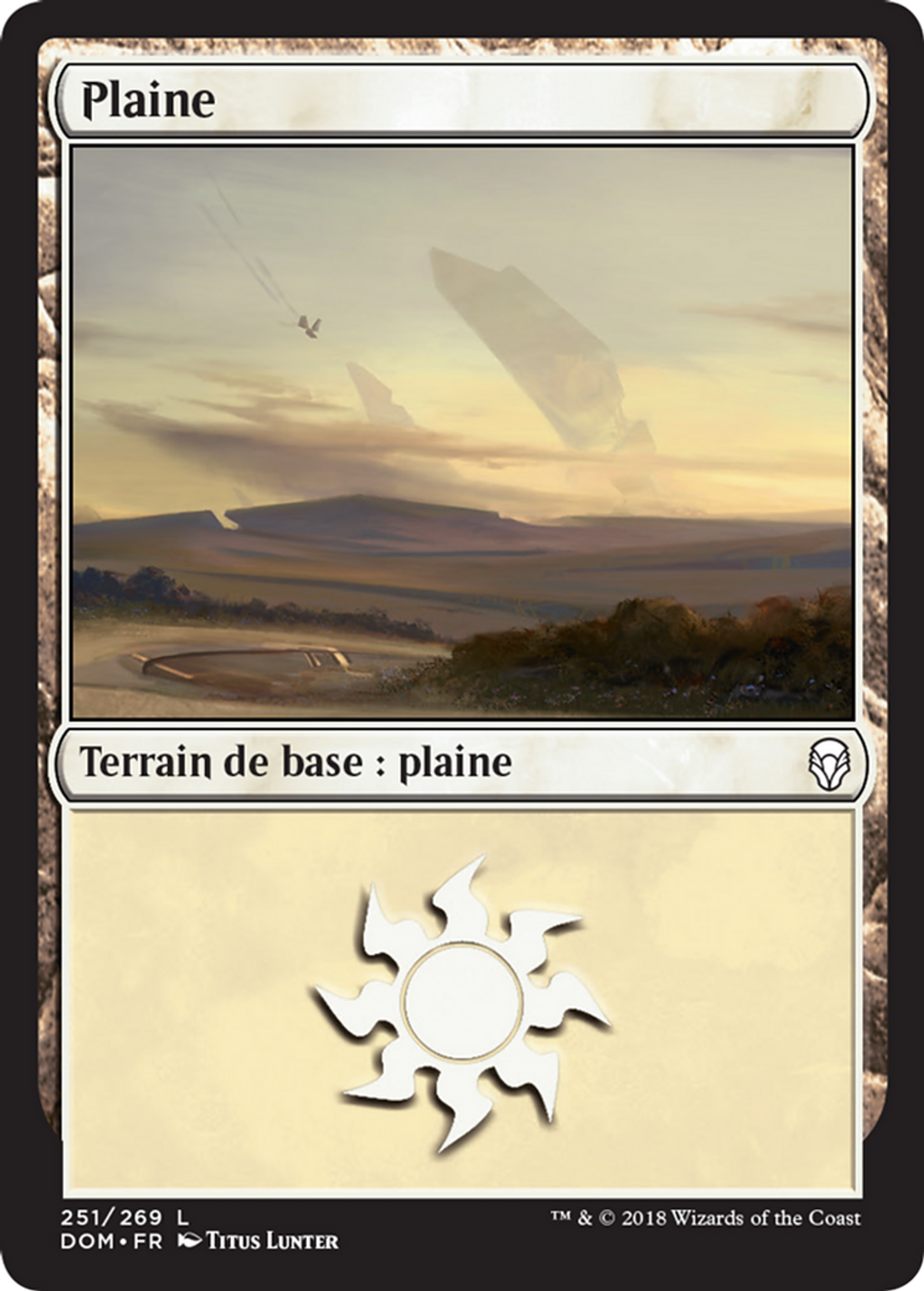 Plaine — Dominaria — Magic: The Gathering