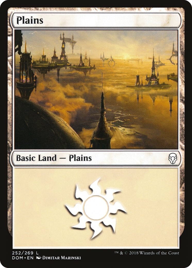 Plains — Dominaria — Magic: The Gathering