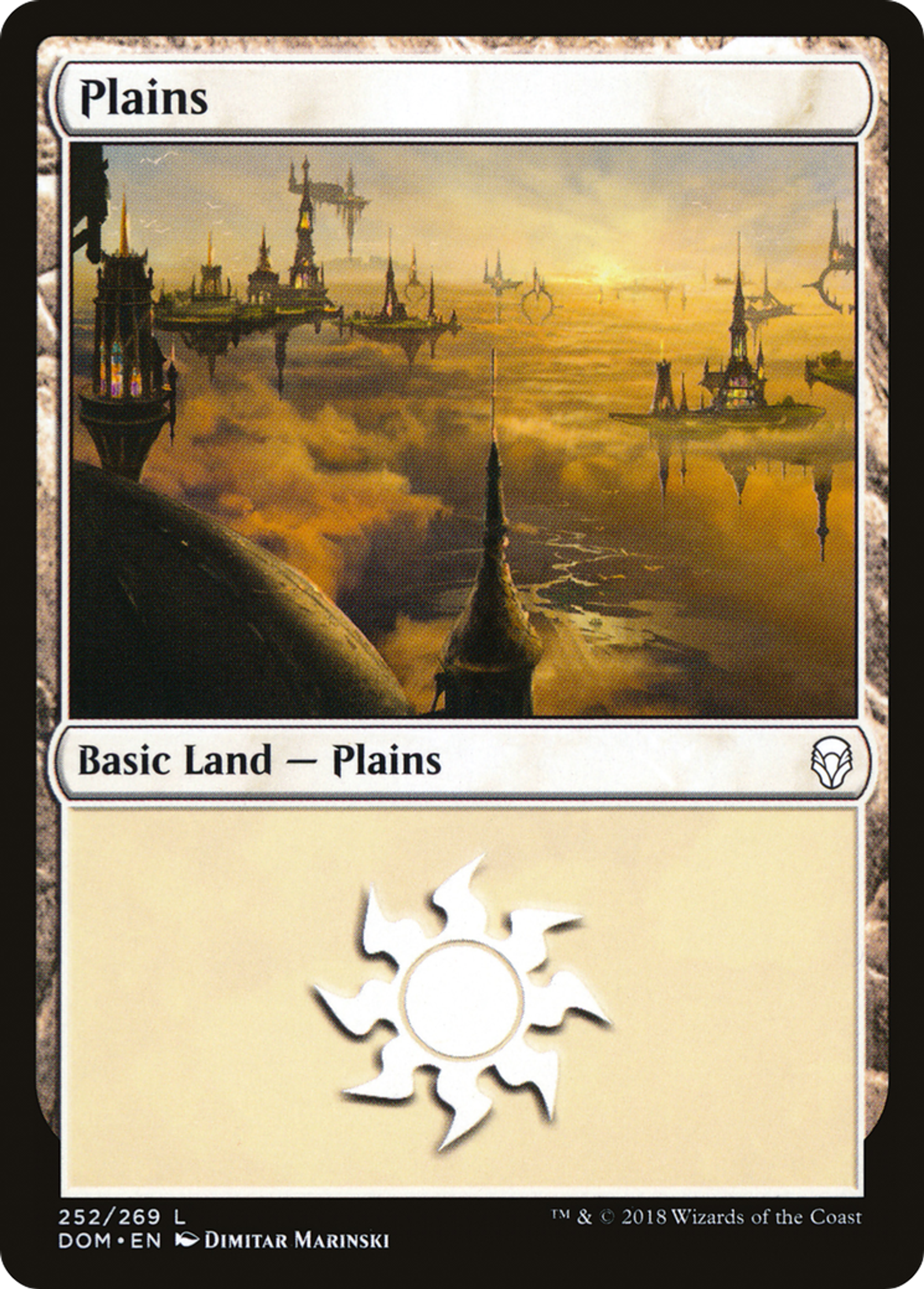 Plains — Dominaria — Magic: The Gathering