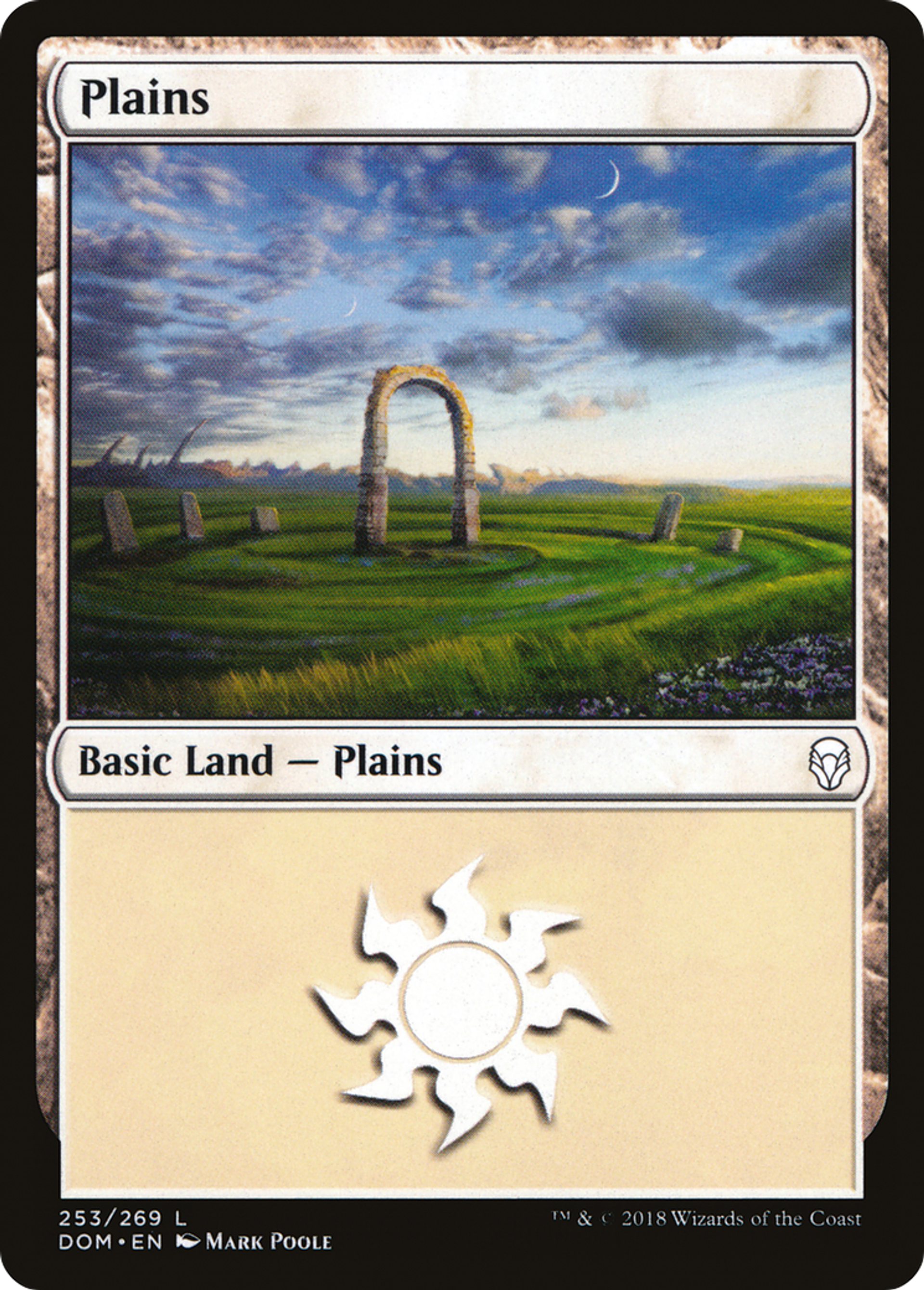 Plains — Dominaria — Magic: The Gathering