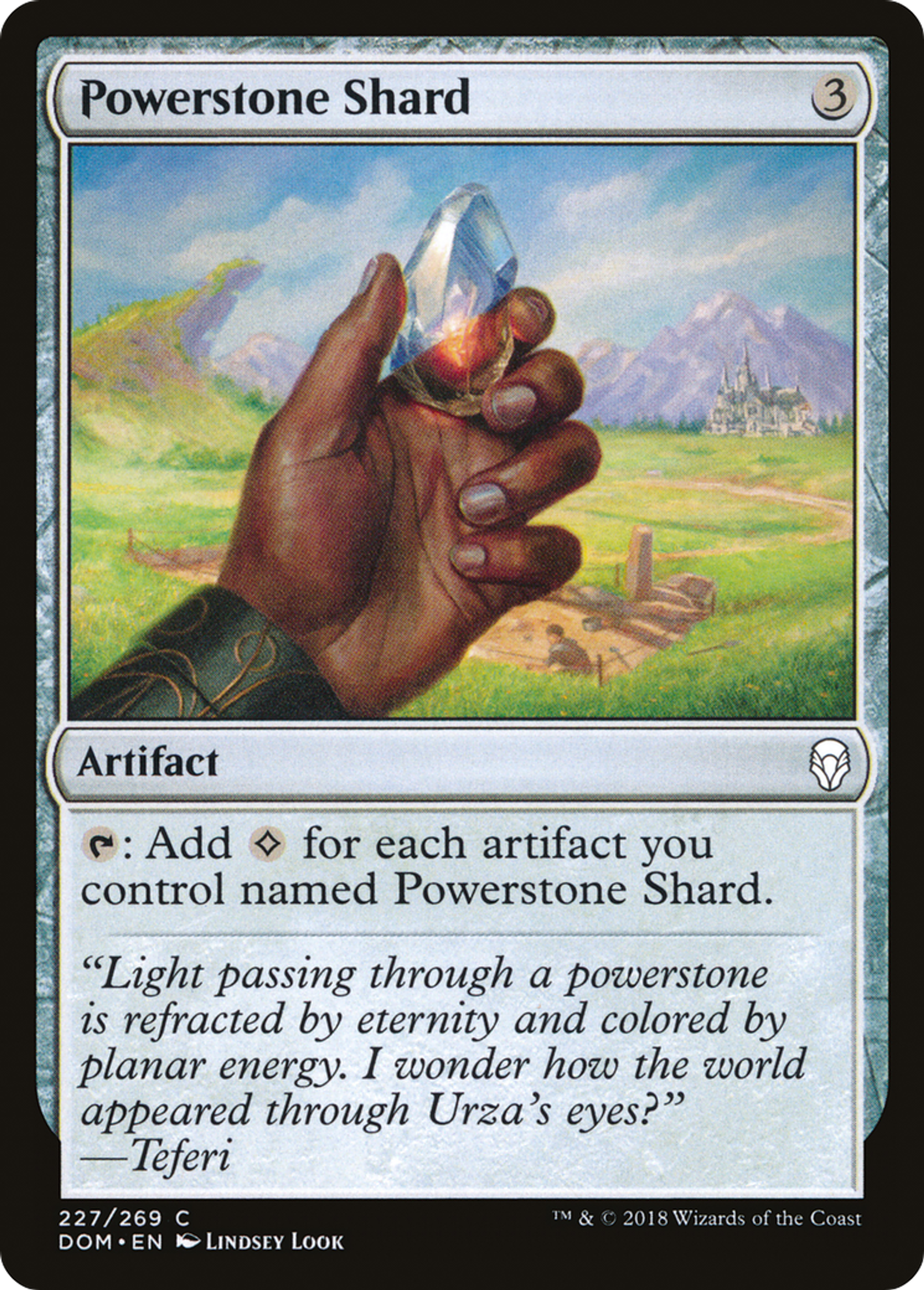 Éclat de lithoforce — Dominaria — Magic: The Gathering