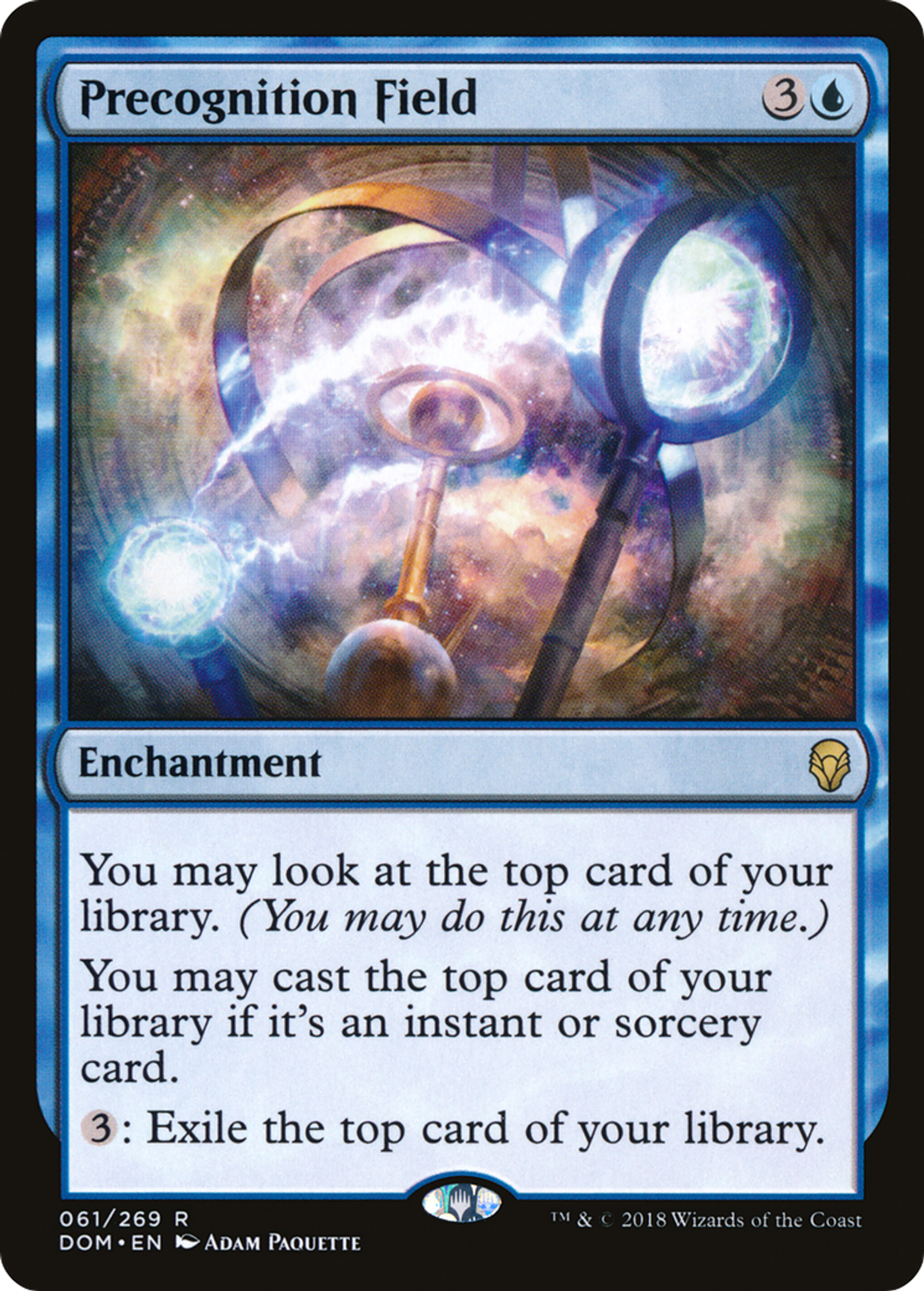 Precognition Field — Dominaria — Magic: The Gathering