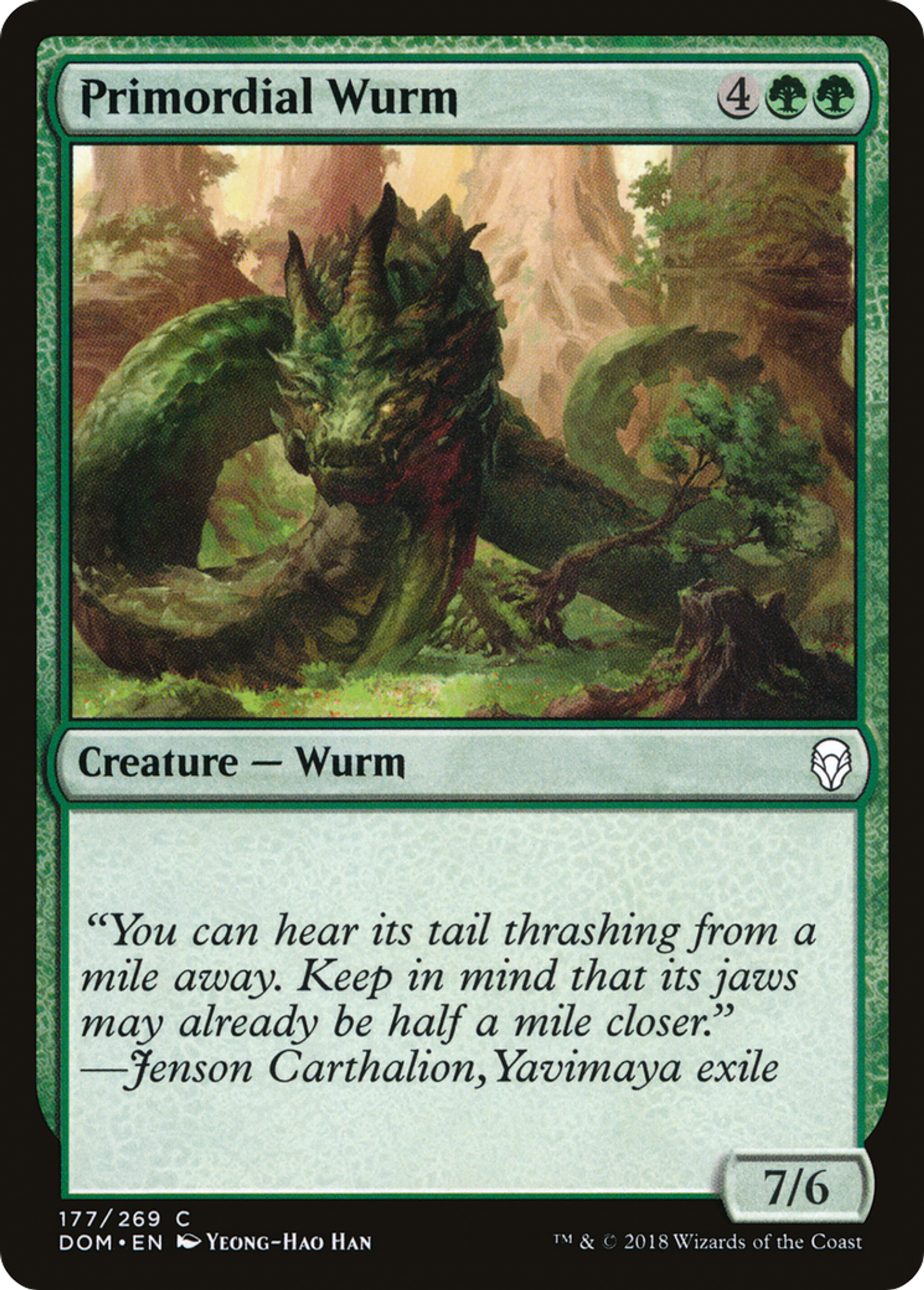Guivre primordiale — Dominaria — Magic: The Gathering