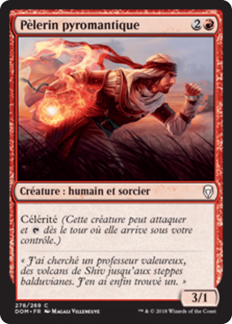 Pèlerin pyromantique — Dominaria — Magic: The Gathering