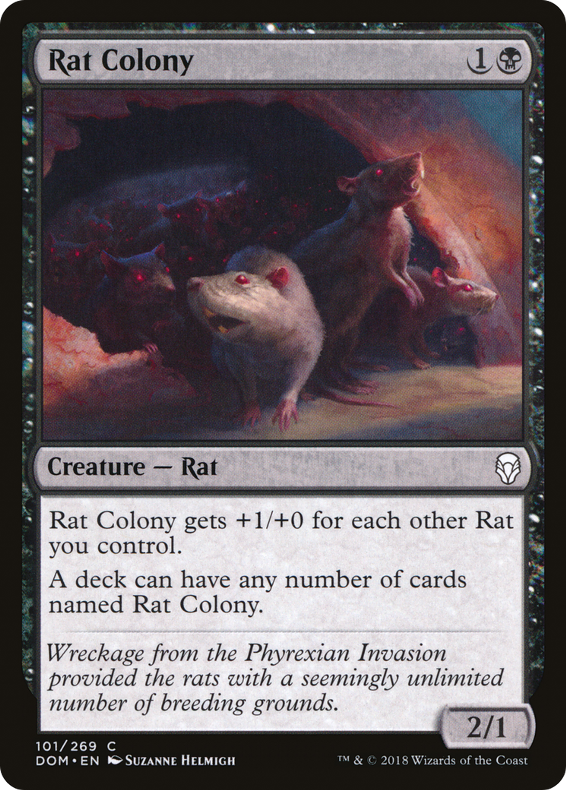 Rat Colony — Dominaria — Magic: The Gathering