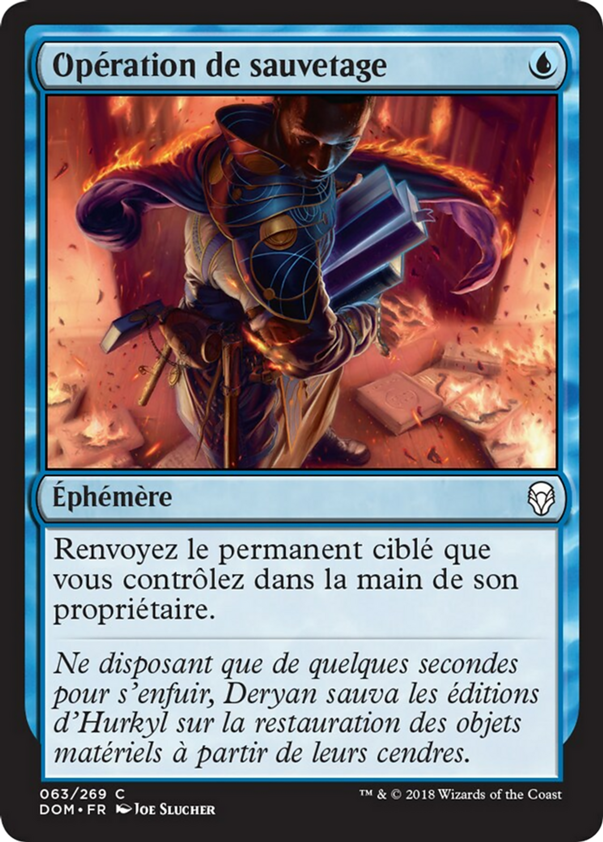 Opération de sauvetage — Dominaria — Magic: The Gathering