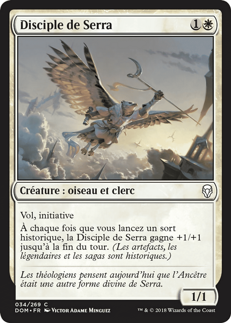 Disciple de Serra — Dominaria — Magic: The Gathering