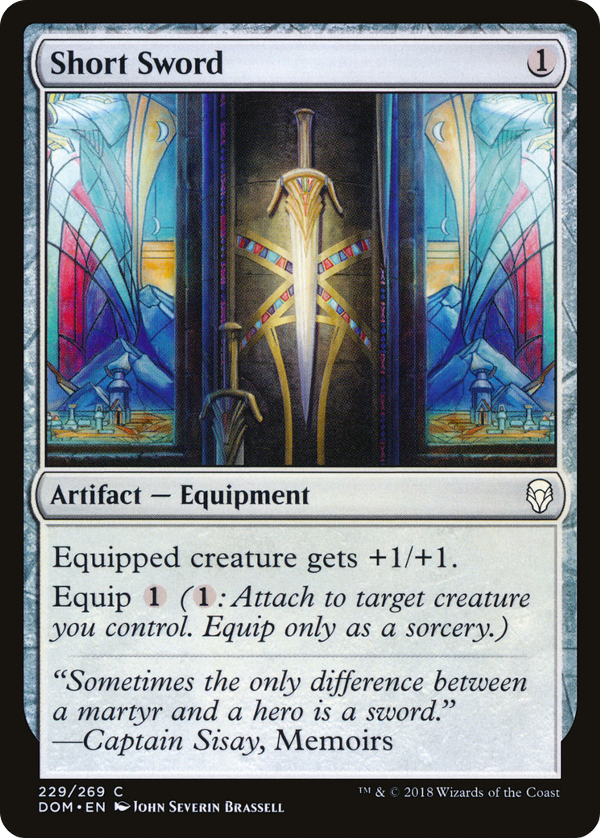 Short Sword — Dominaria — Magic: The Gathering