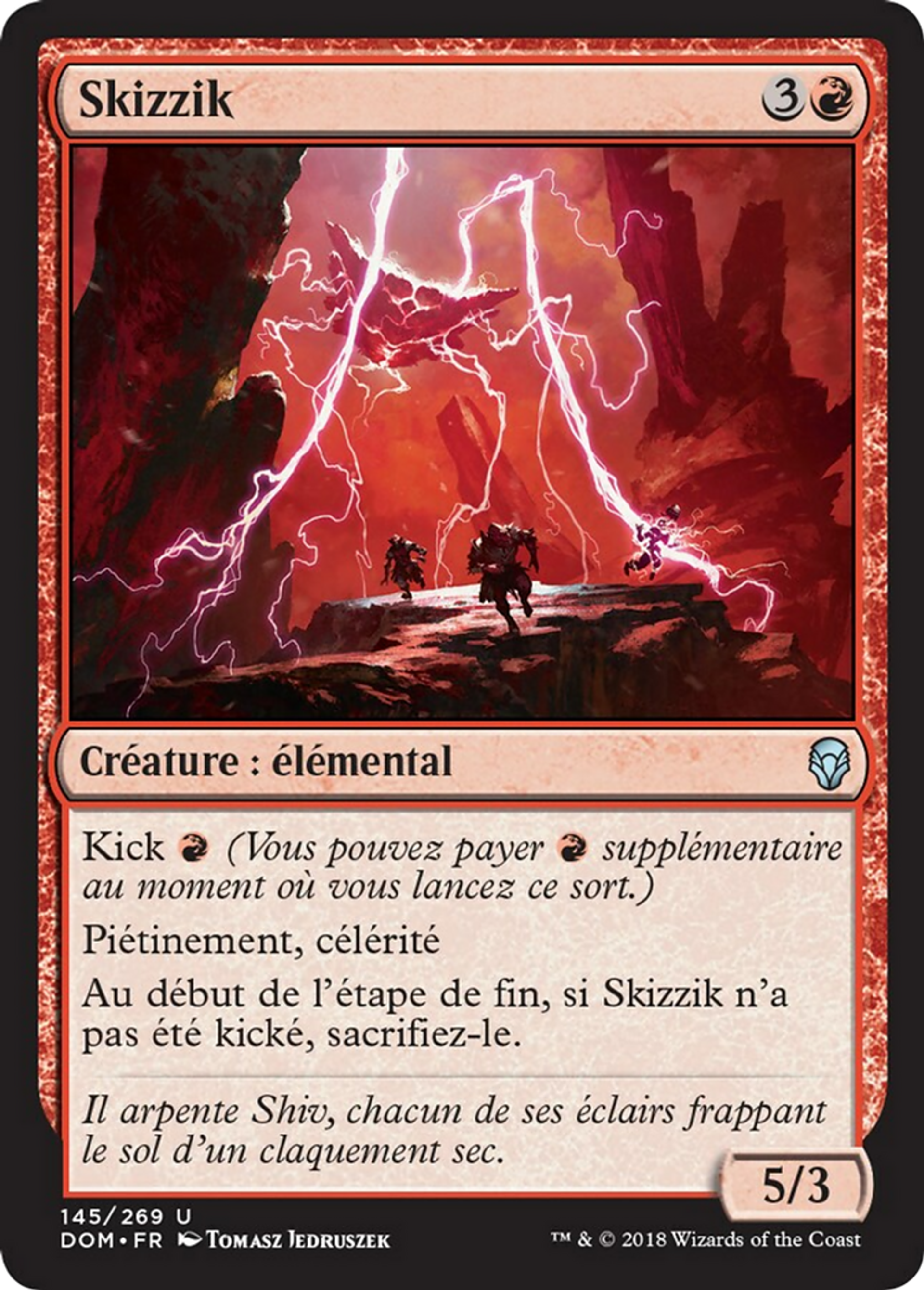 Skizzik — Dominaria — Magic: The Gathering