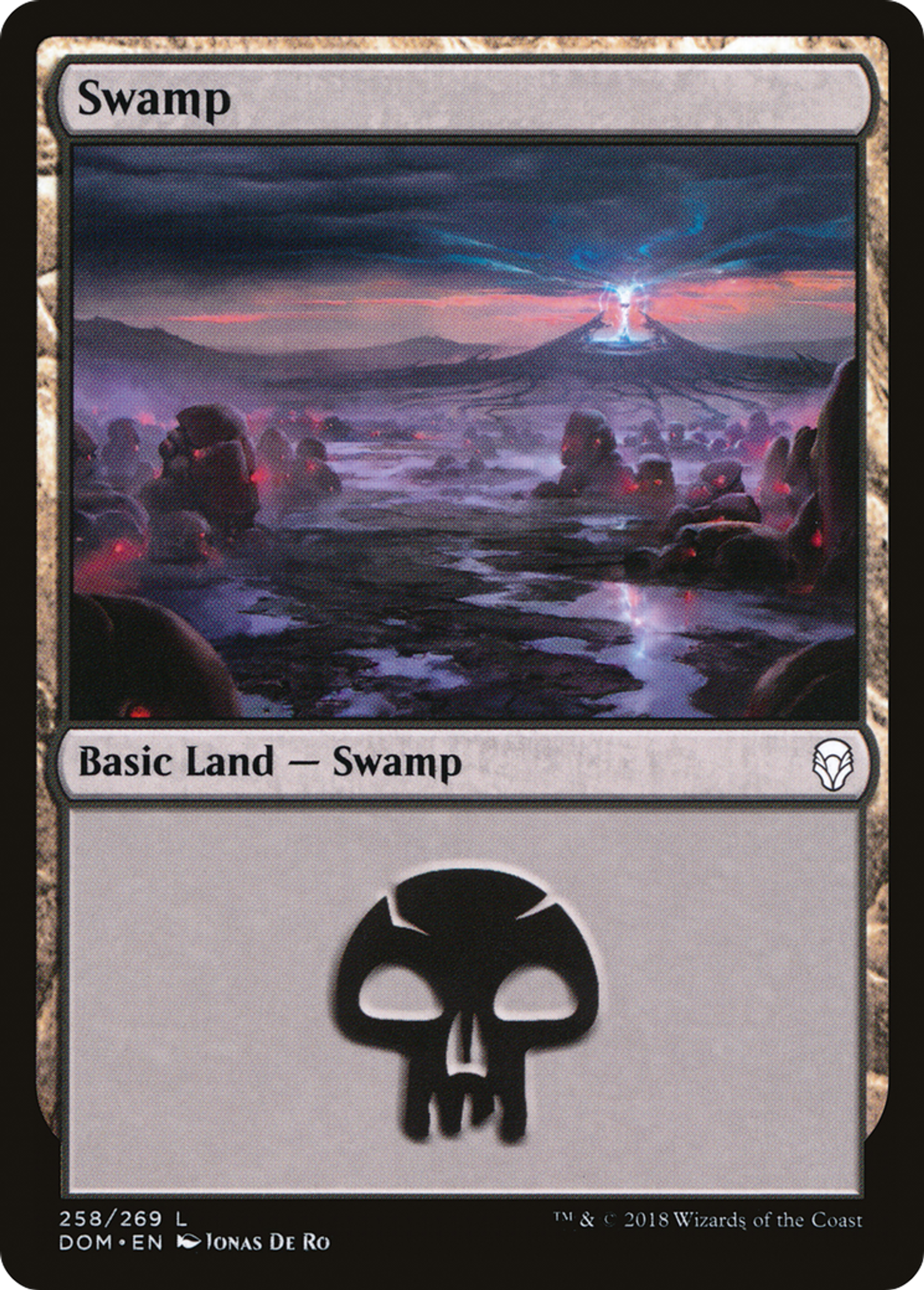 Swamp — Dominaria — Magic: The Gathering