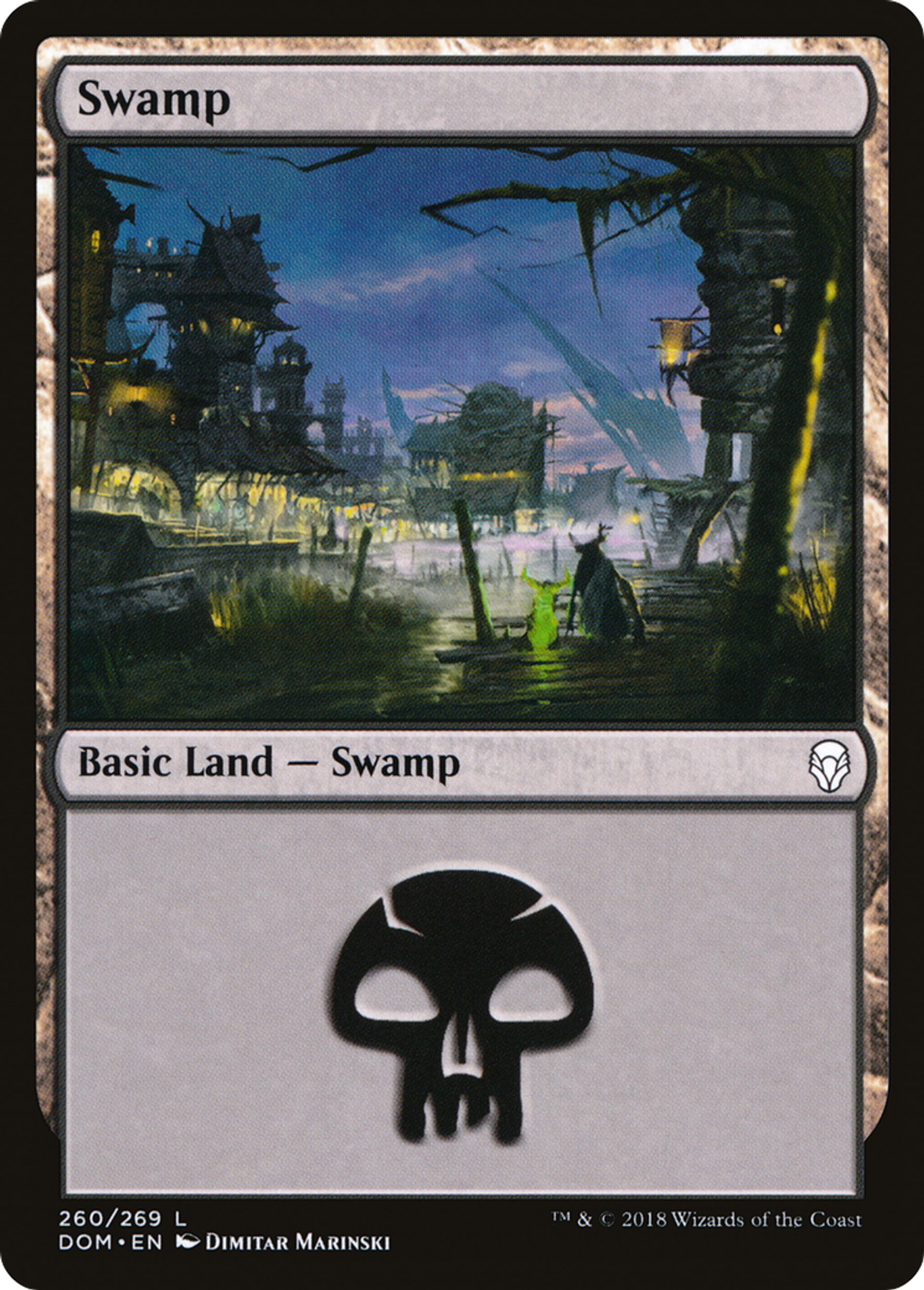 Swamp — Dominaria — Magic: The Gathering