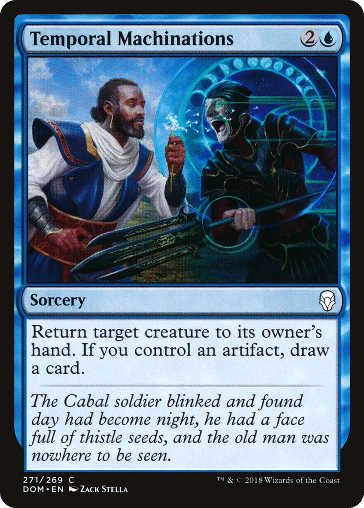 Temporal Machinations — Dominaria — Magic: The Gathering