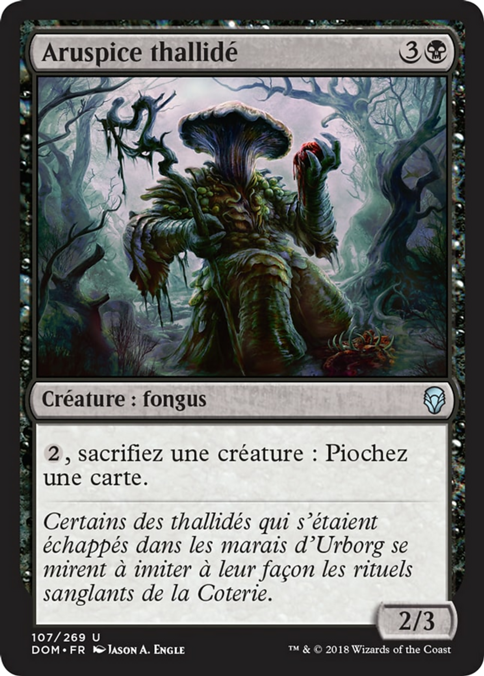 Aruspice thallidé — Dominaria — Magic: The Gathering