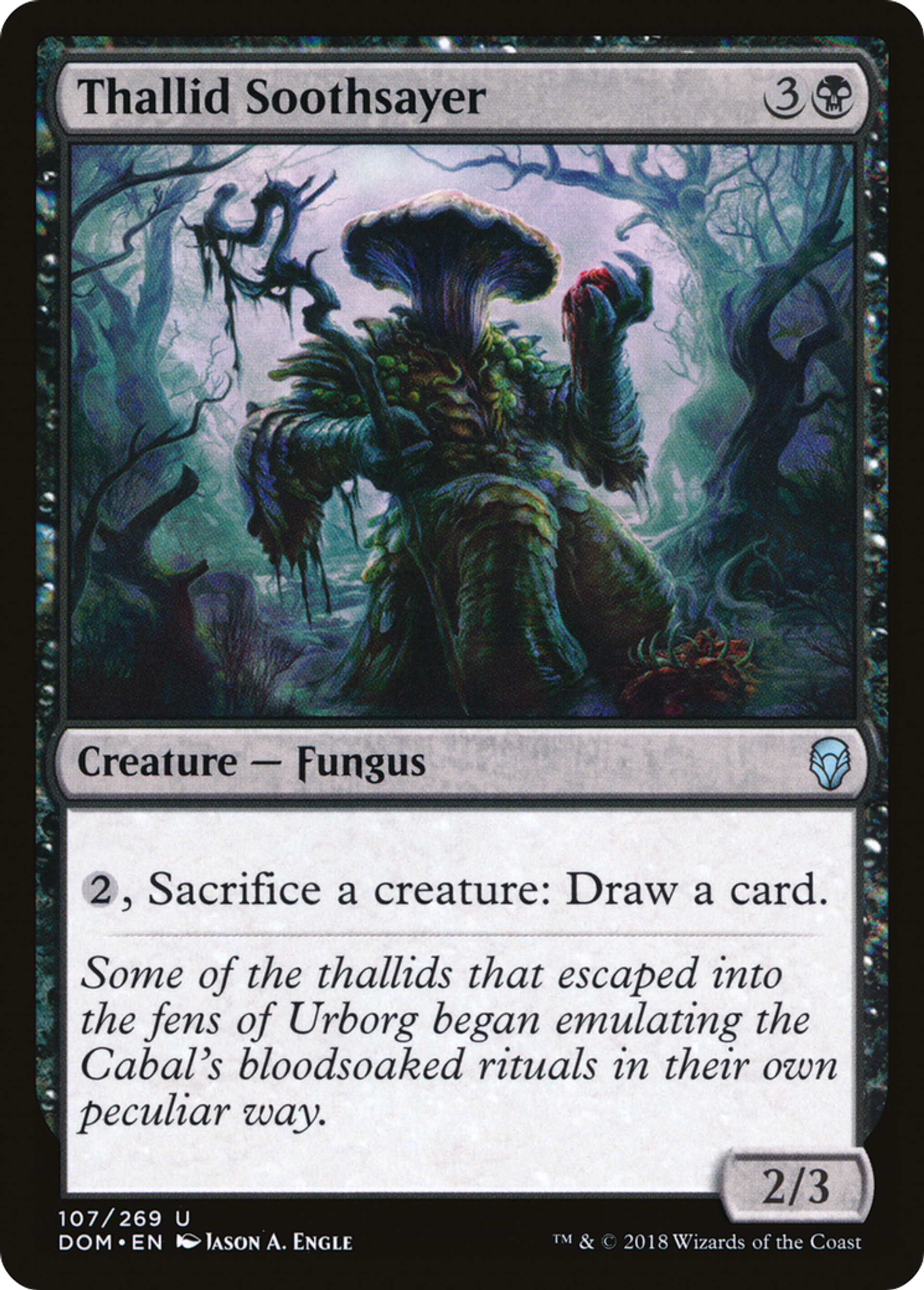 Thallid Soothsayer — Dominaria — Magic: The Gathering