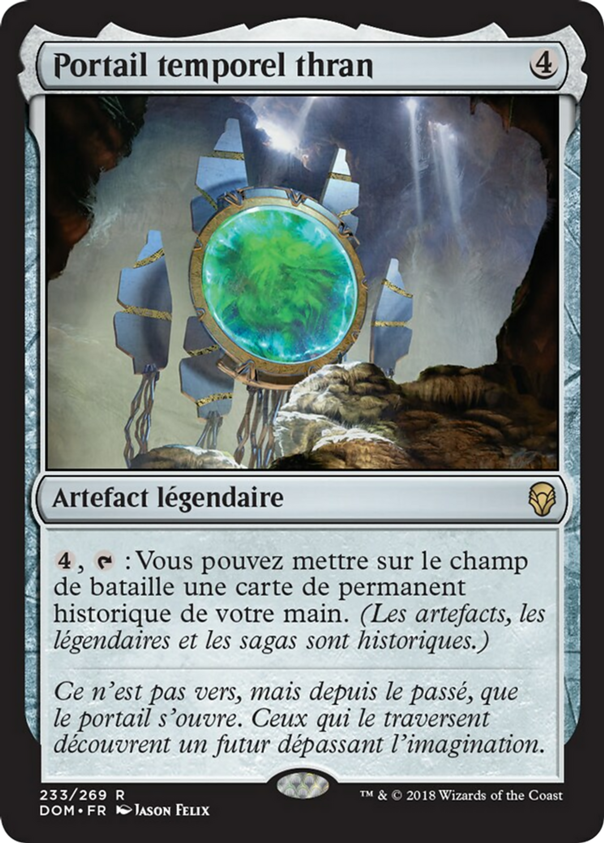 Portail temporel thran — Dominaria — Magic: The Gathering